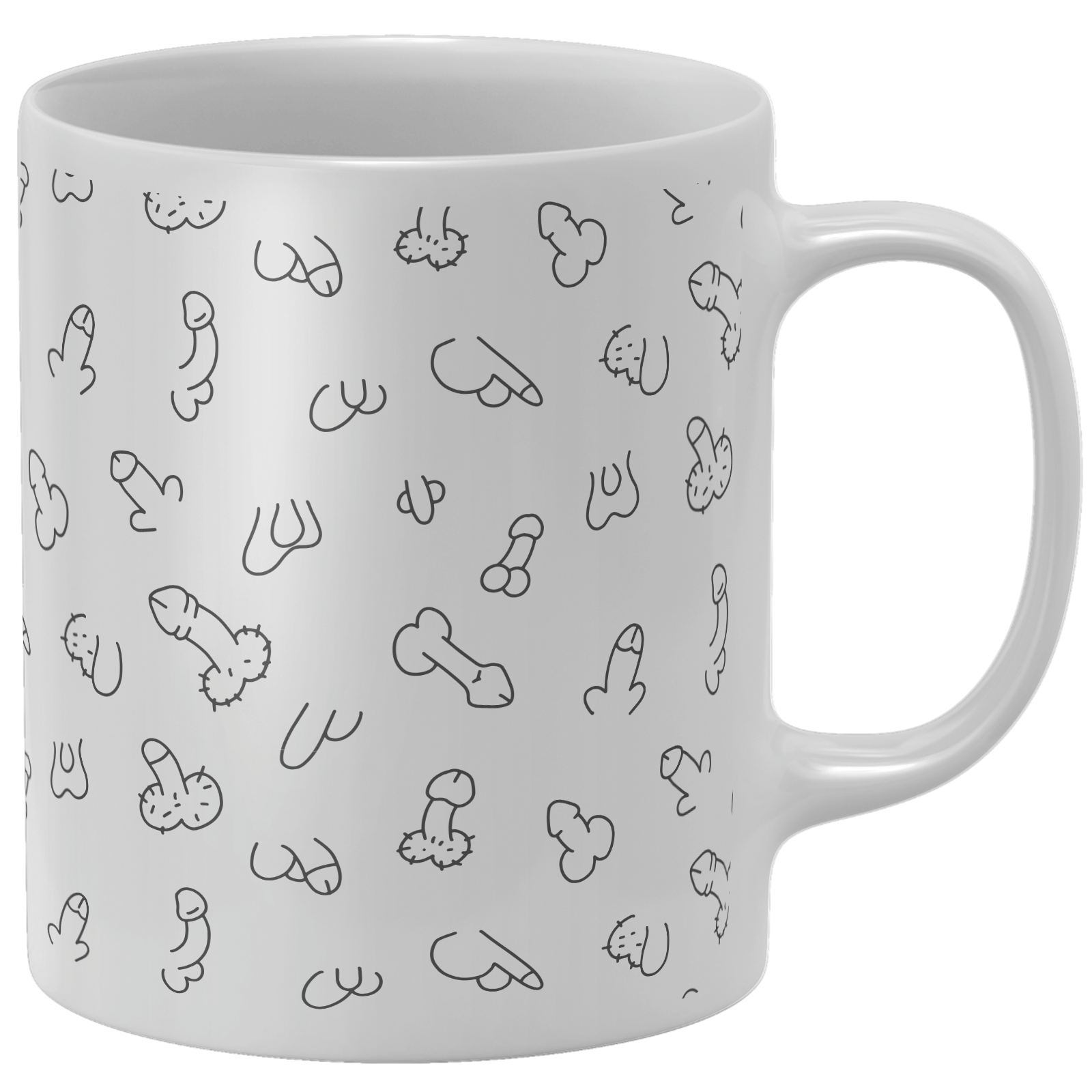 Schlong Pattern Mug