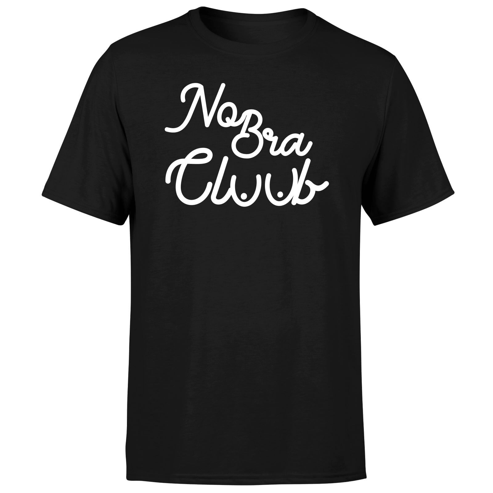 Handwriting No Bra Club Men's T-Shirt - Black - S - Black