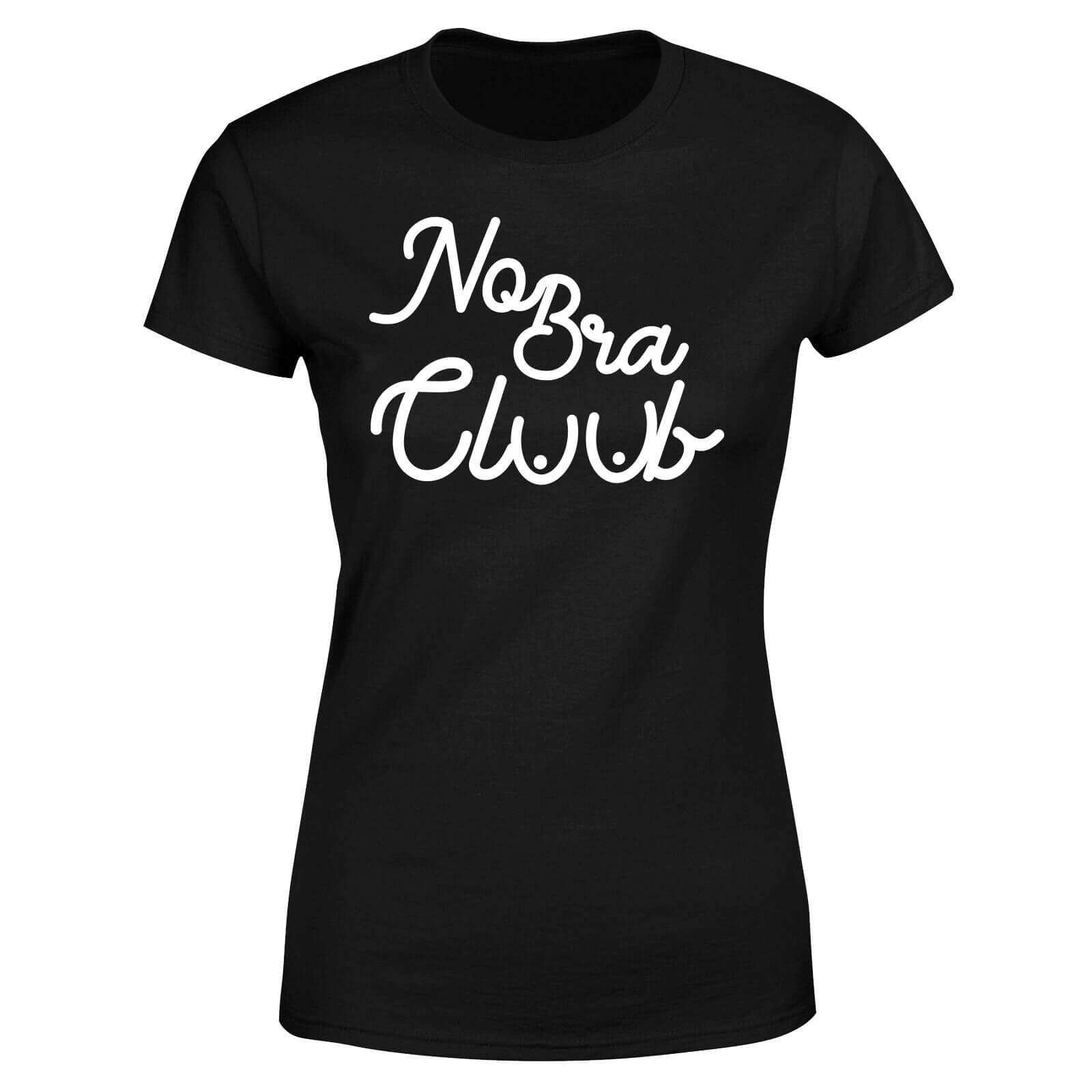 Handwriting No Bra Club Women's T-Shirt - Black - M - Black