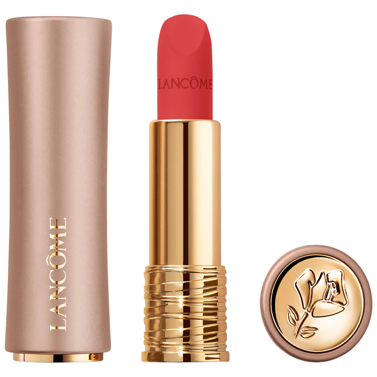 Lancome L'Absolu Rouge Intimatte Lipstick 3.4ml (Various Shades) - 135 Douce Chaleur