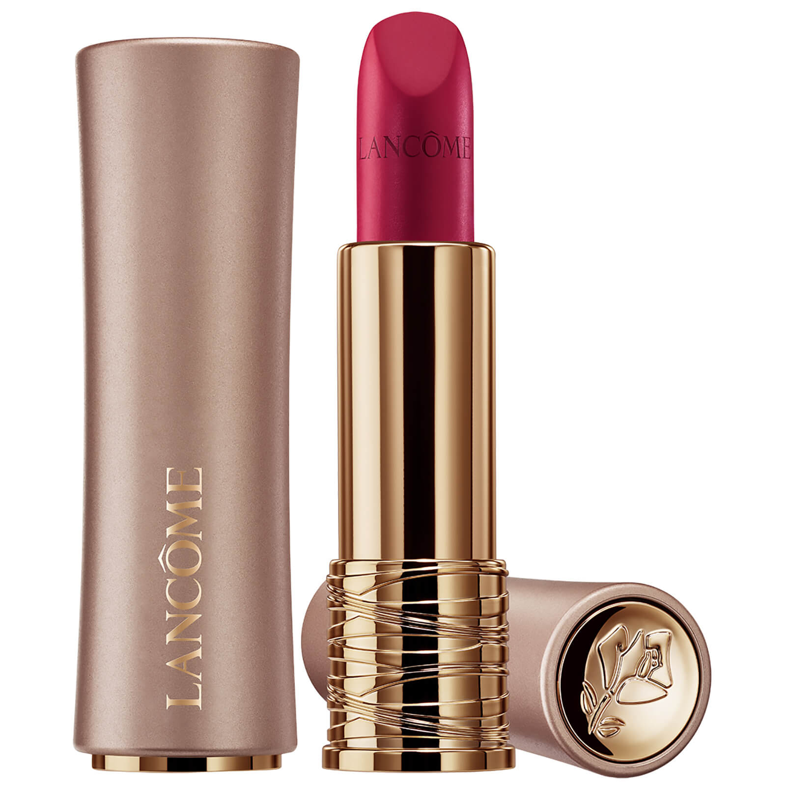 Lancome L'Absolu Rouge Intimatte Lipstick 3.4ml (Various Shades) - 525 French Bisou