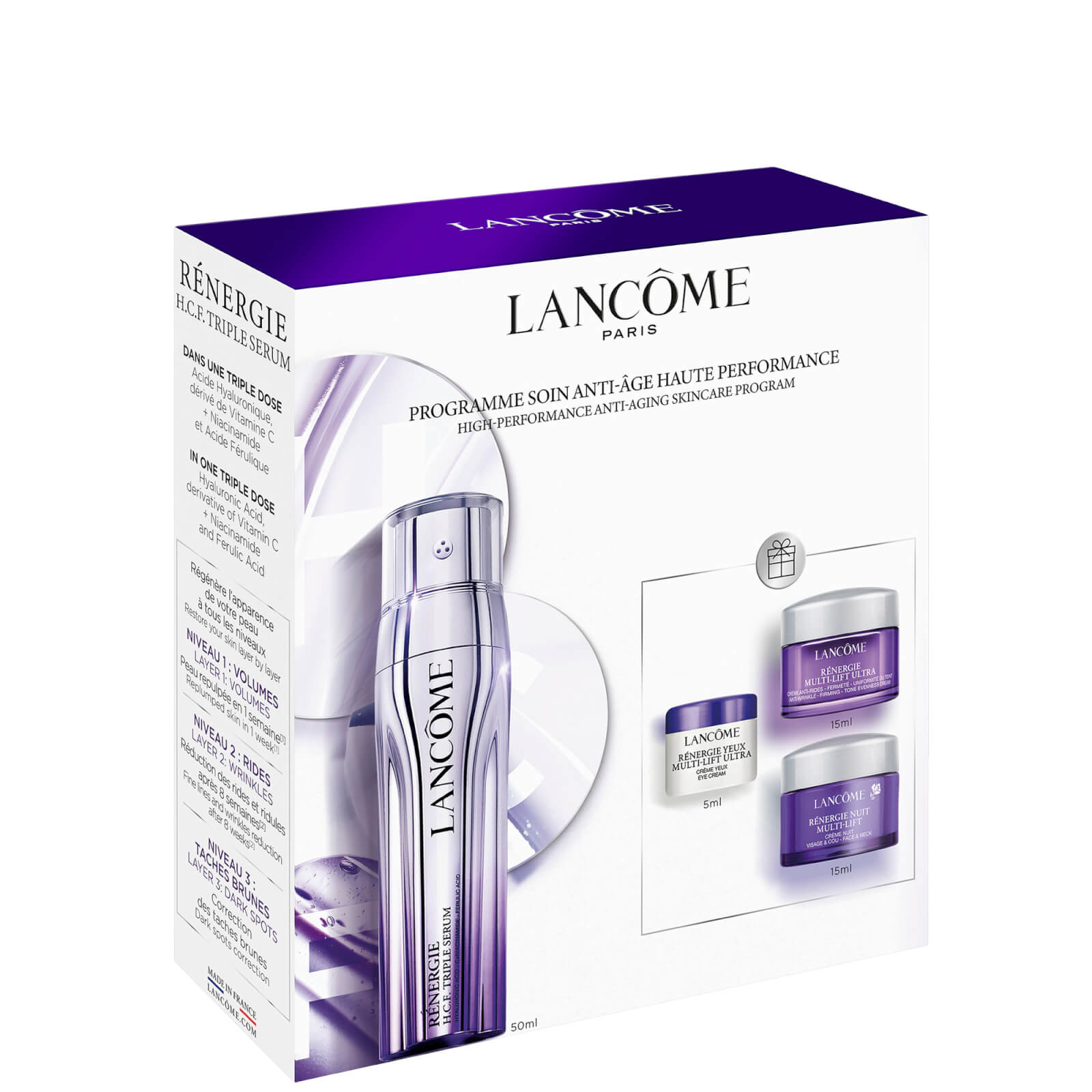 Lancome Renergie Triple Serum 50ml Skincare Gift Set