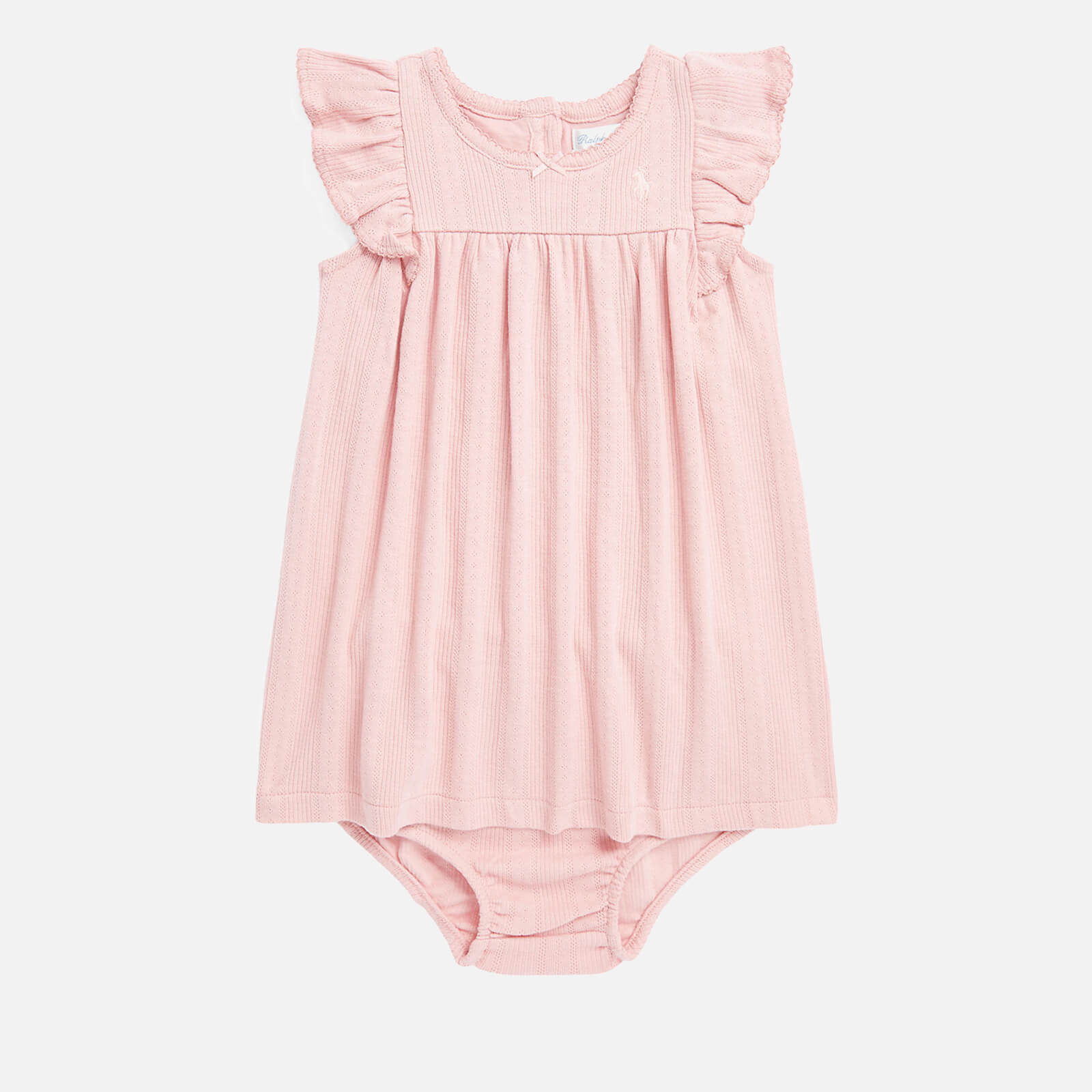 Polo Ralph Lauren Baby Girls' Pointelle-Knit Cotton Dress - 3 Months