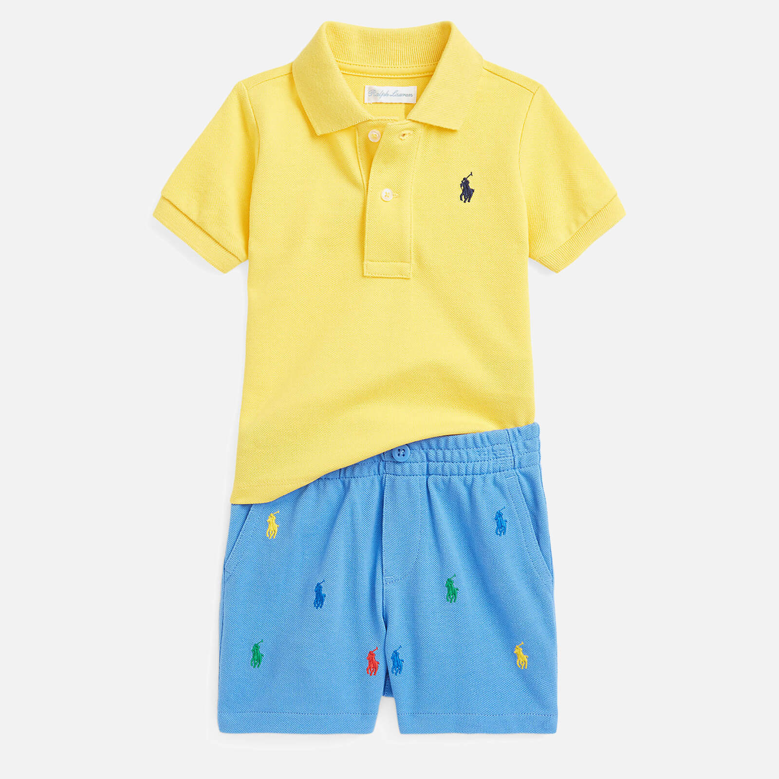Polo Ralph Lauren Baby Boys' Cotton T-Shirt And Shorts Set - 9 Months