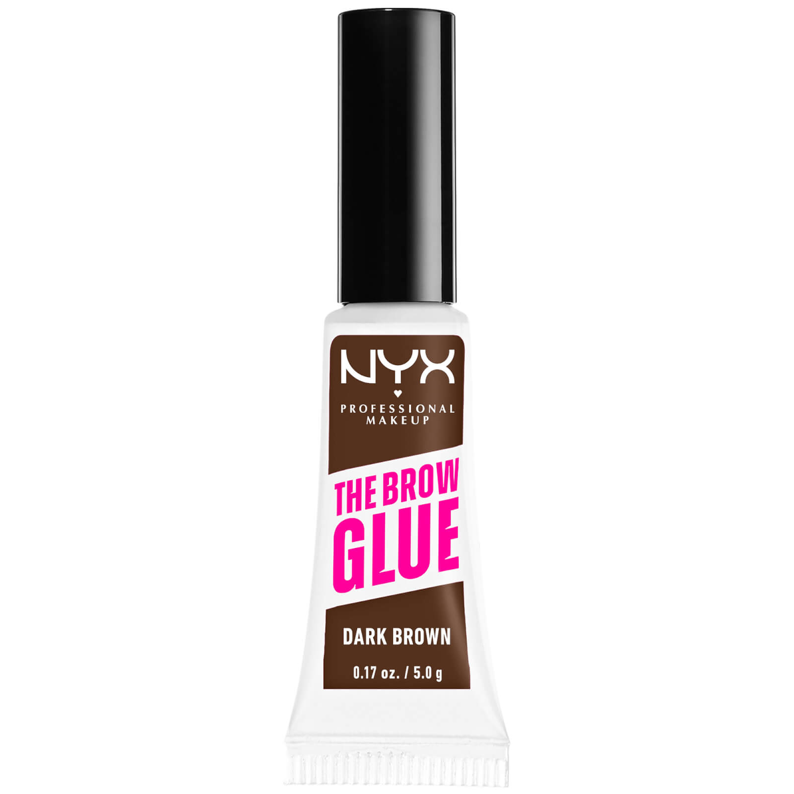 NYX Professional Makeup The Brow Glue Instant Styler 5g (Various Shades) - Dark Brown