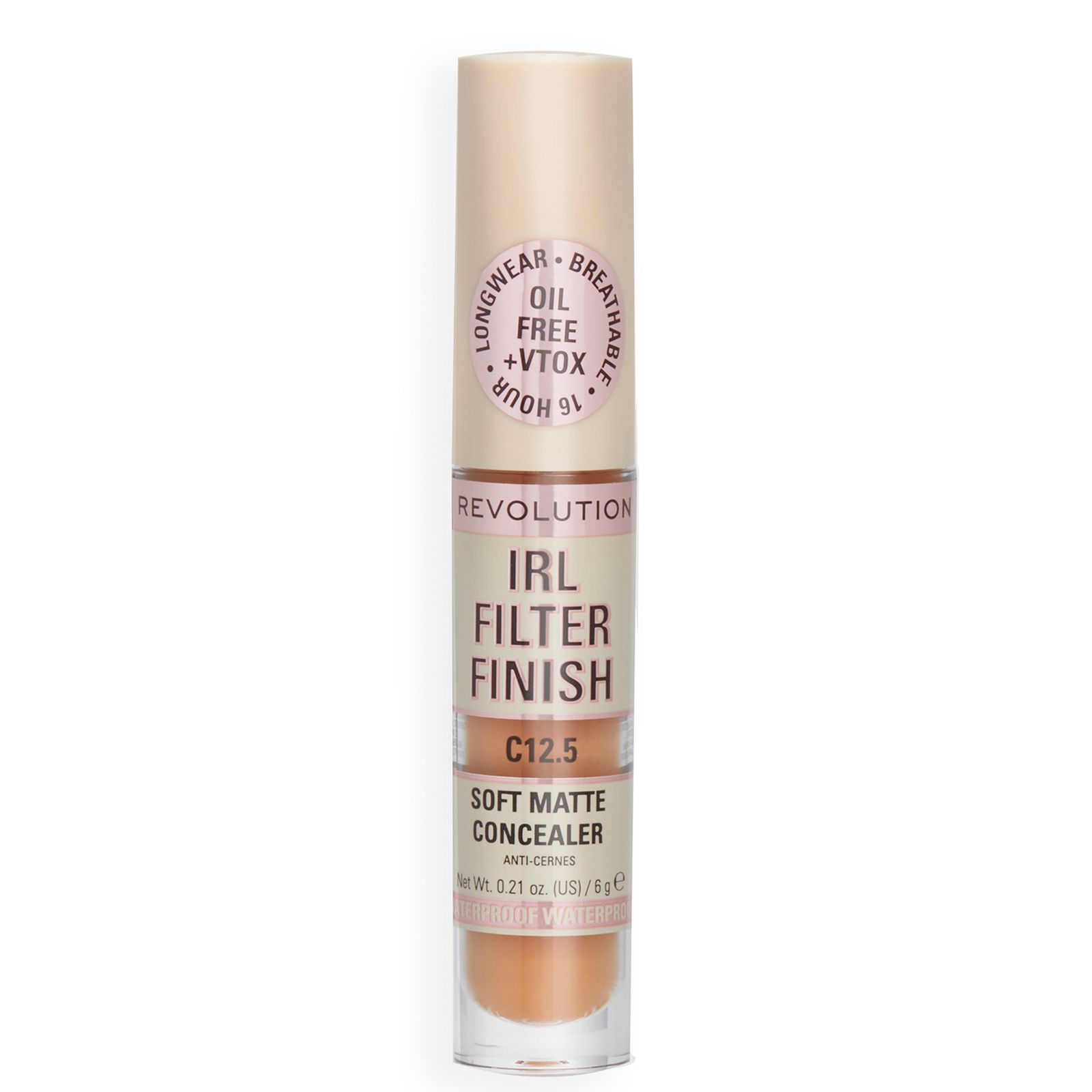 

Makeup Revolution IRL Filter Finish Concealer 6g (Various Shades) - C12.5