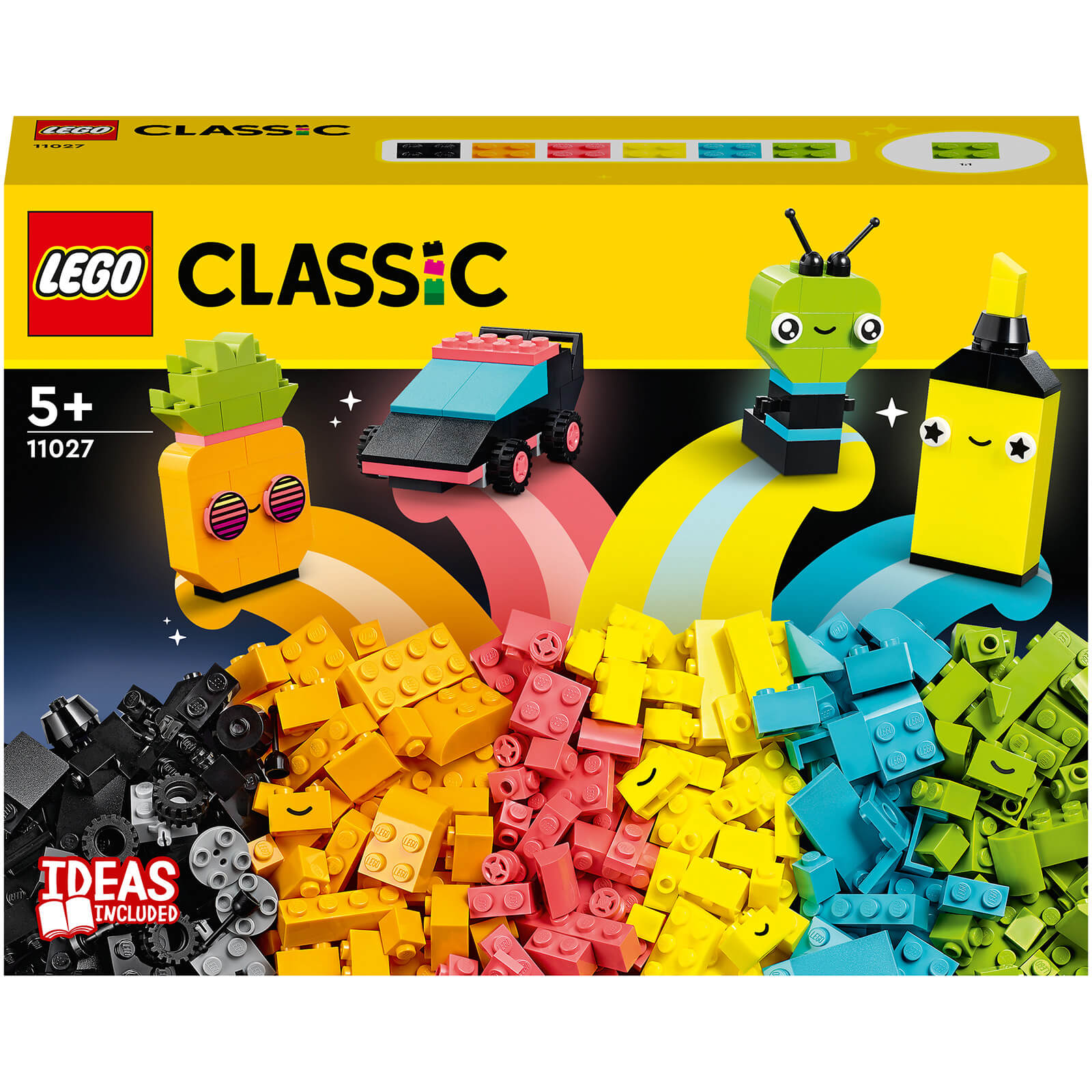 Image of 11027 LEGO® CLASSIC Neon creative kit