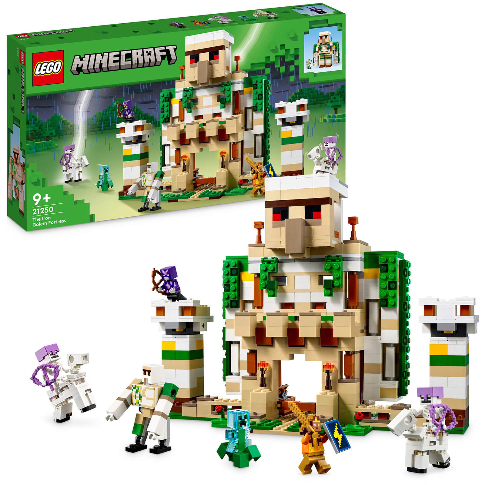LEGO Minecraft The Iron Golem Fortress Set 21250