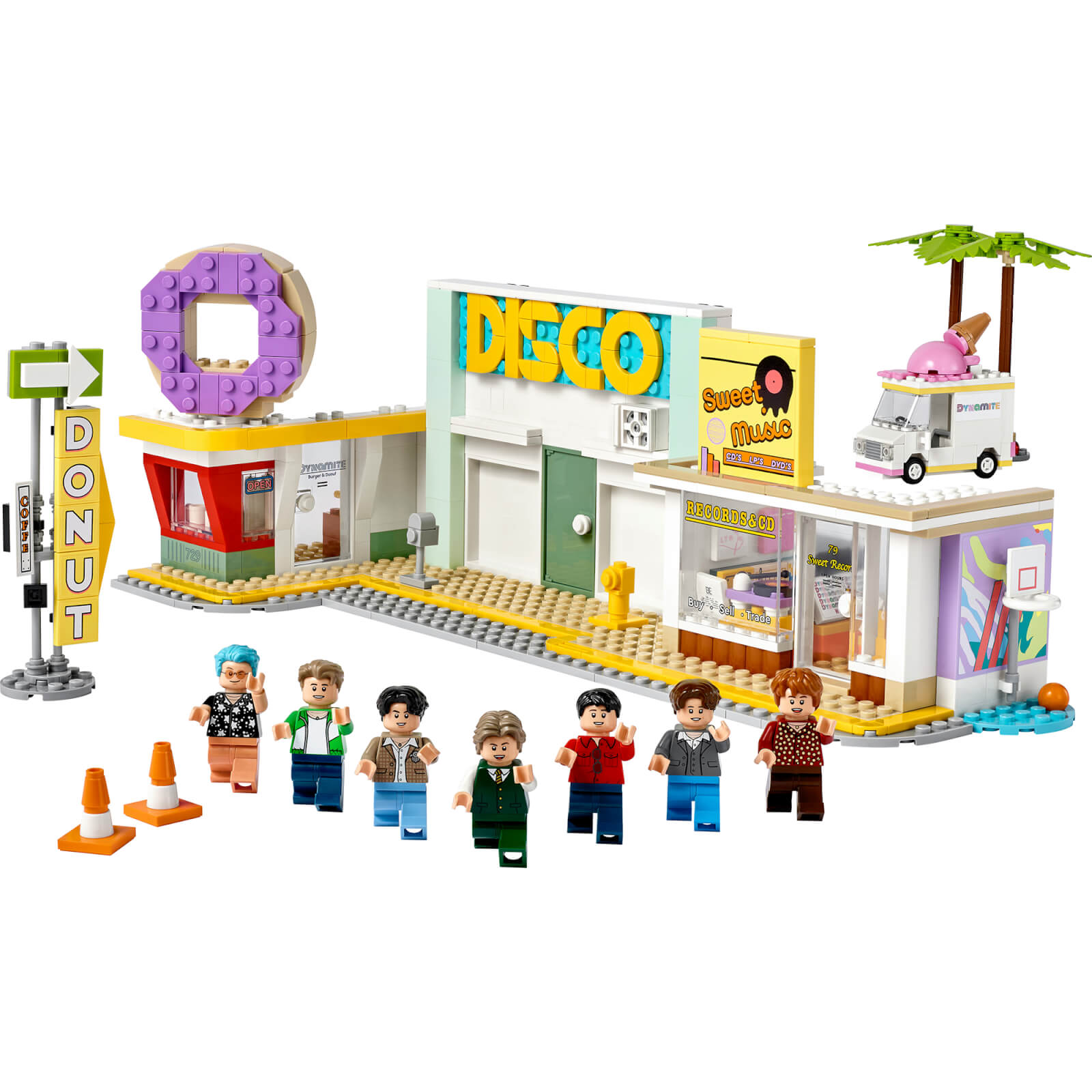 LEGO Ideas: BTS Dynamite Music Video Building Set (21339)