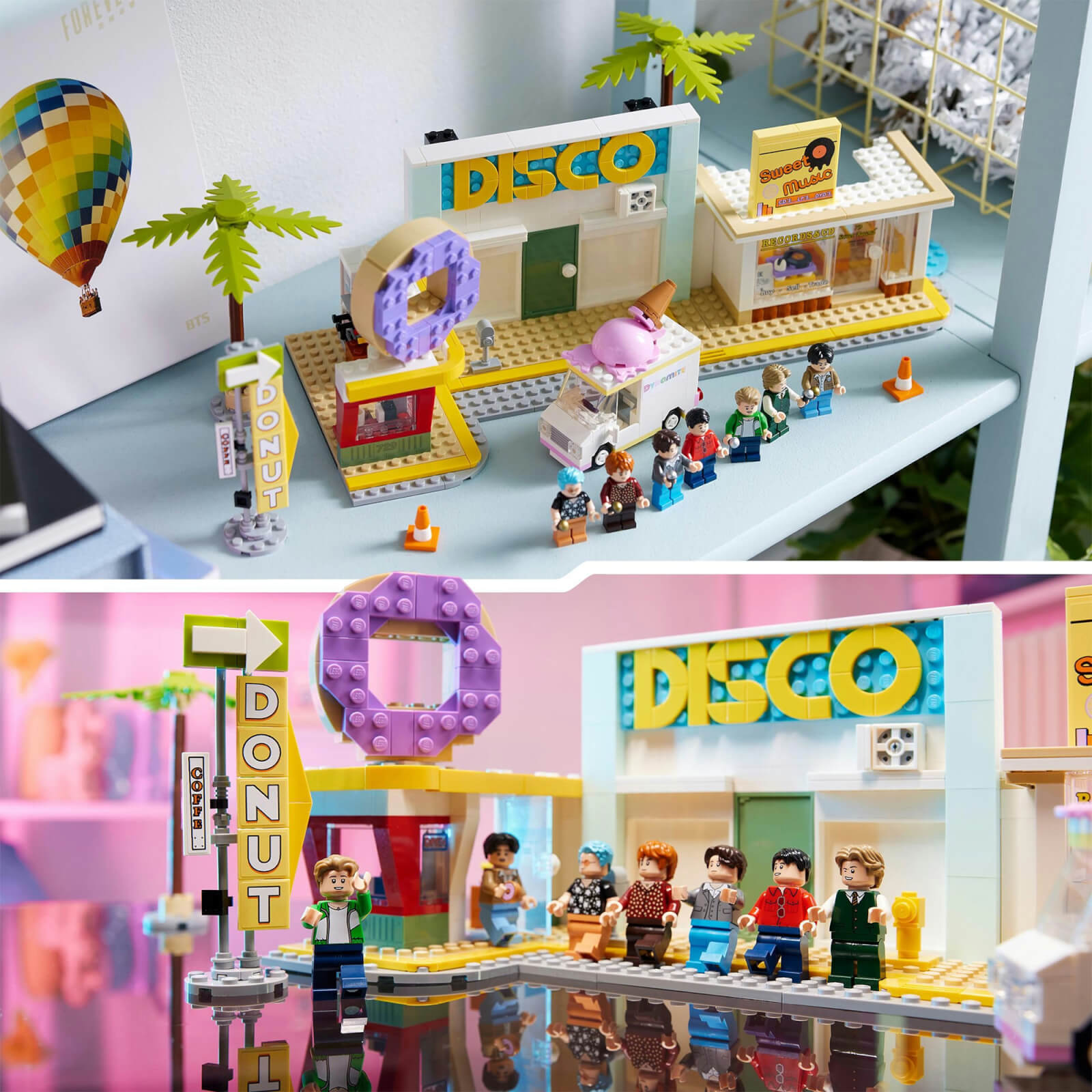 LEGO Ideas: BTS Dynamite Music Video Building Set (21339)