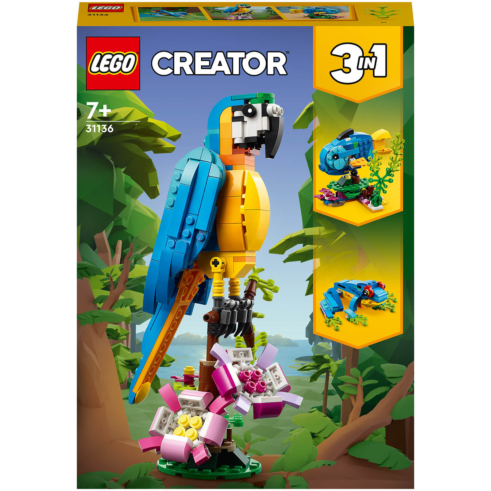 Image of 31136 LEGO® CREATOR Exotic parrot