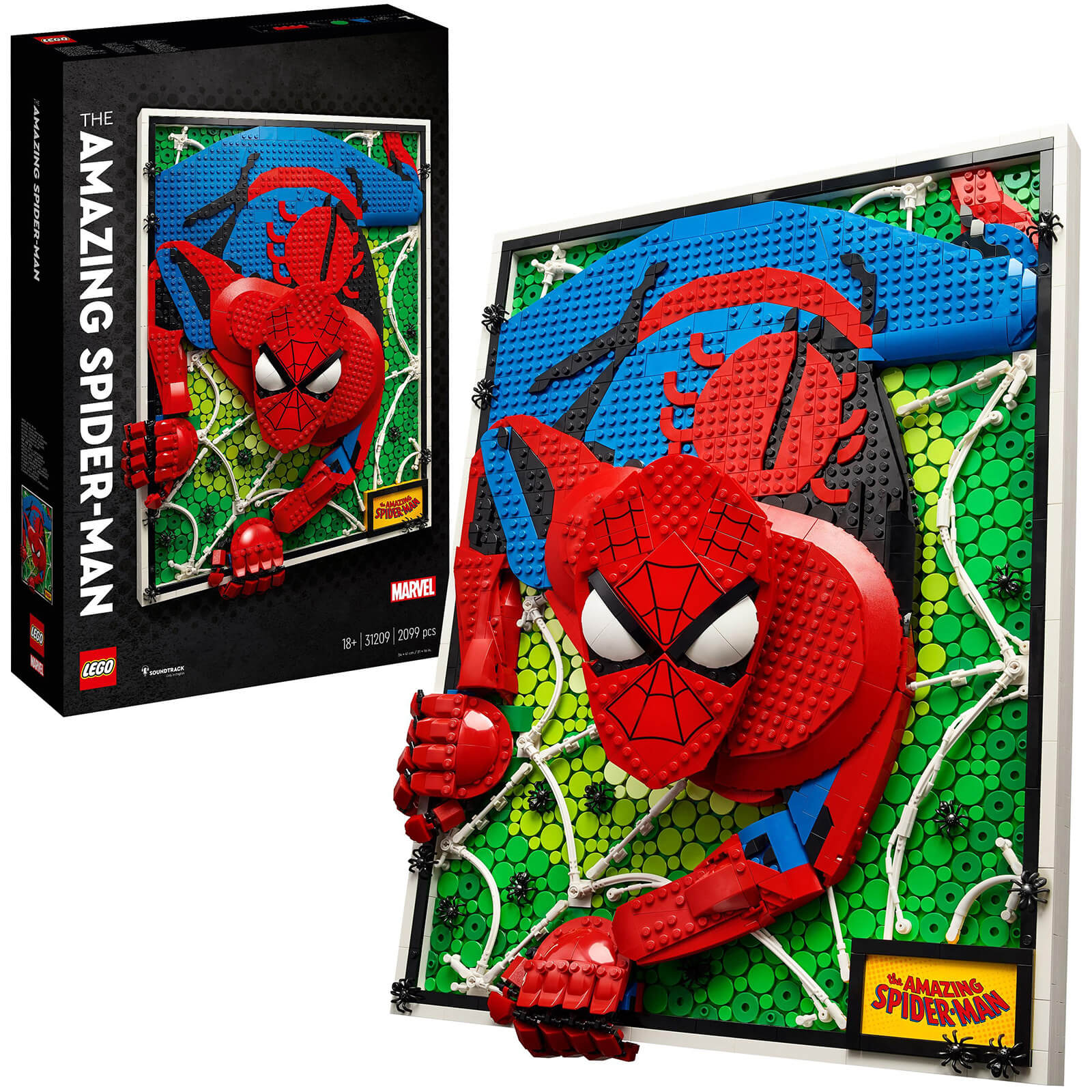 Image of LEGO Art: The Amazing Spider-Man (31209)