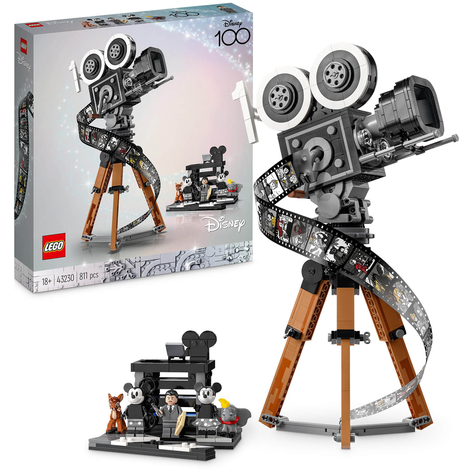 Image of 43230 LEGO® DISNEY Camera – tribute to Walt Disney