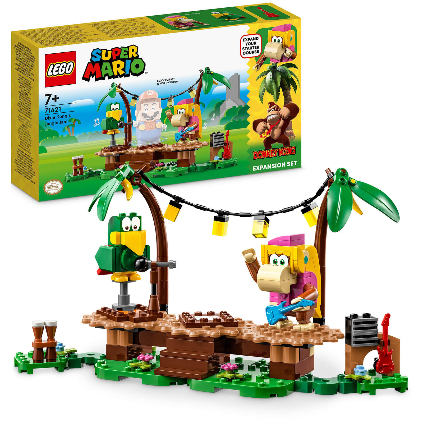 LEGO Super Mario Dixie Kong's Jungle Jam Expansion Set 71421