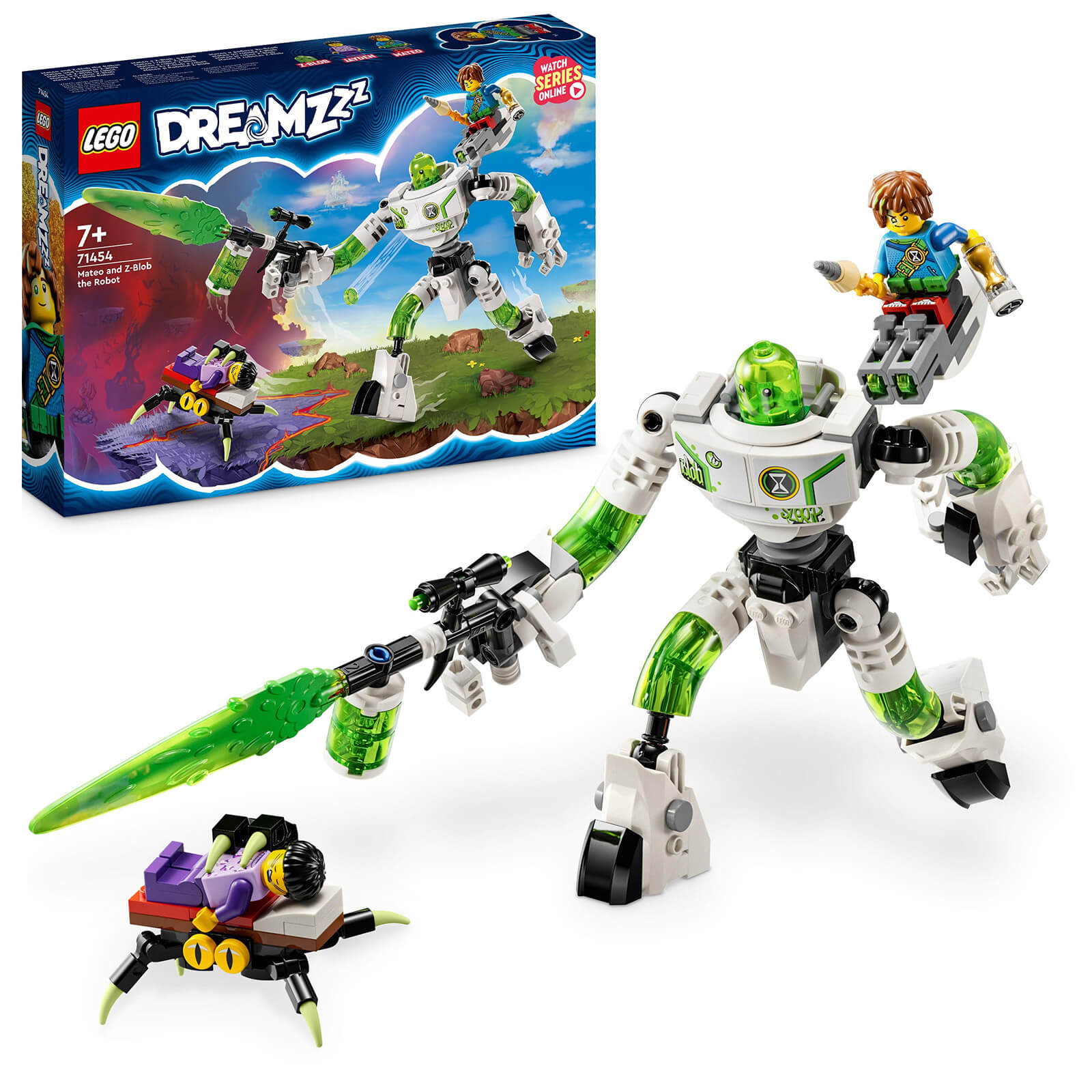 LEGO DREAMZzz Mateo and Z-Blob the Robot Toys 71454