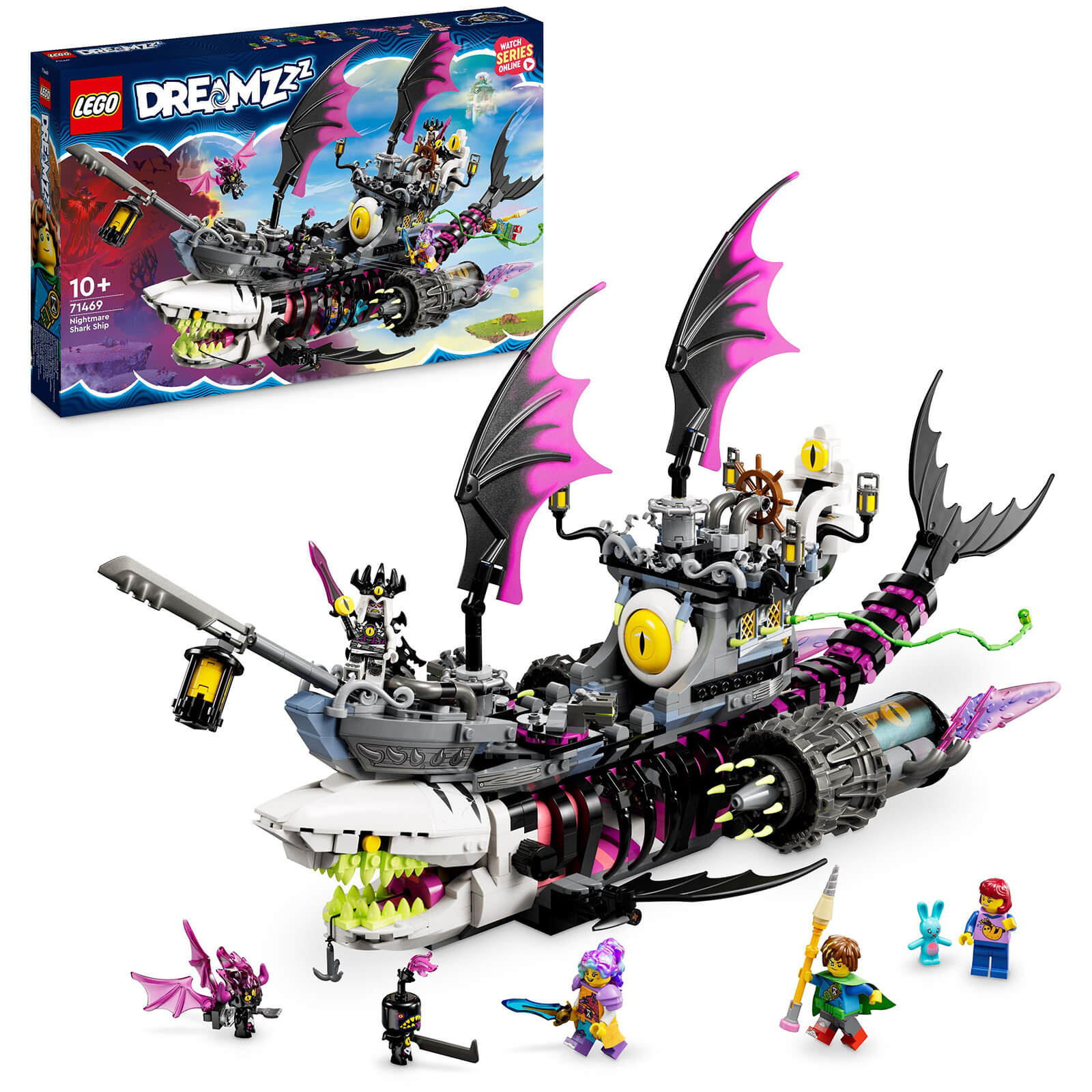 Image of 71469 LEGO® DREAMZZZ Nightmare shark ship