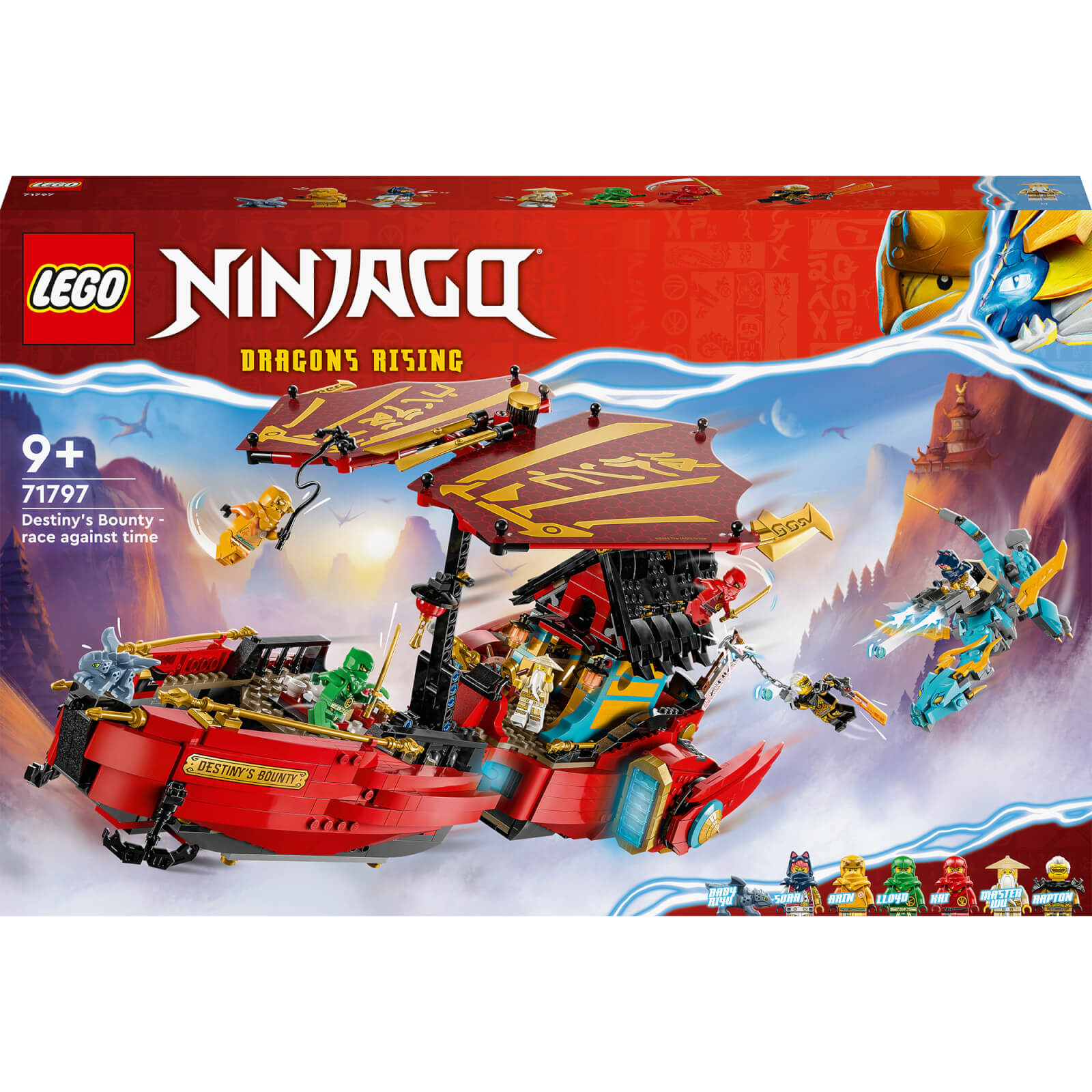 Image of 71797 LEGO® NINJAGO Ninja flying glider in race with time