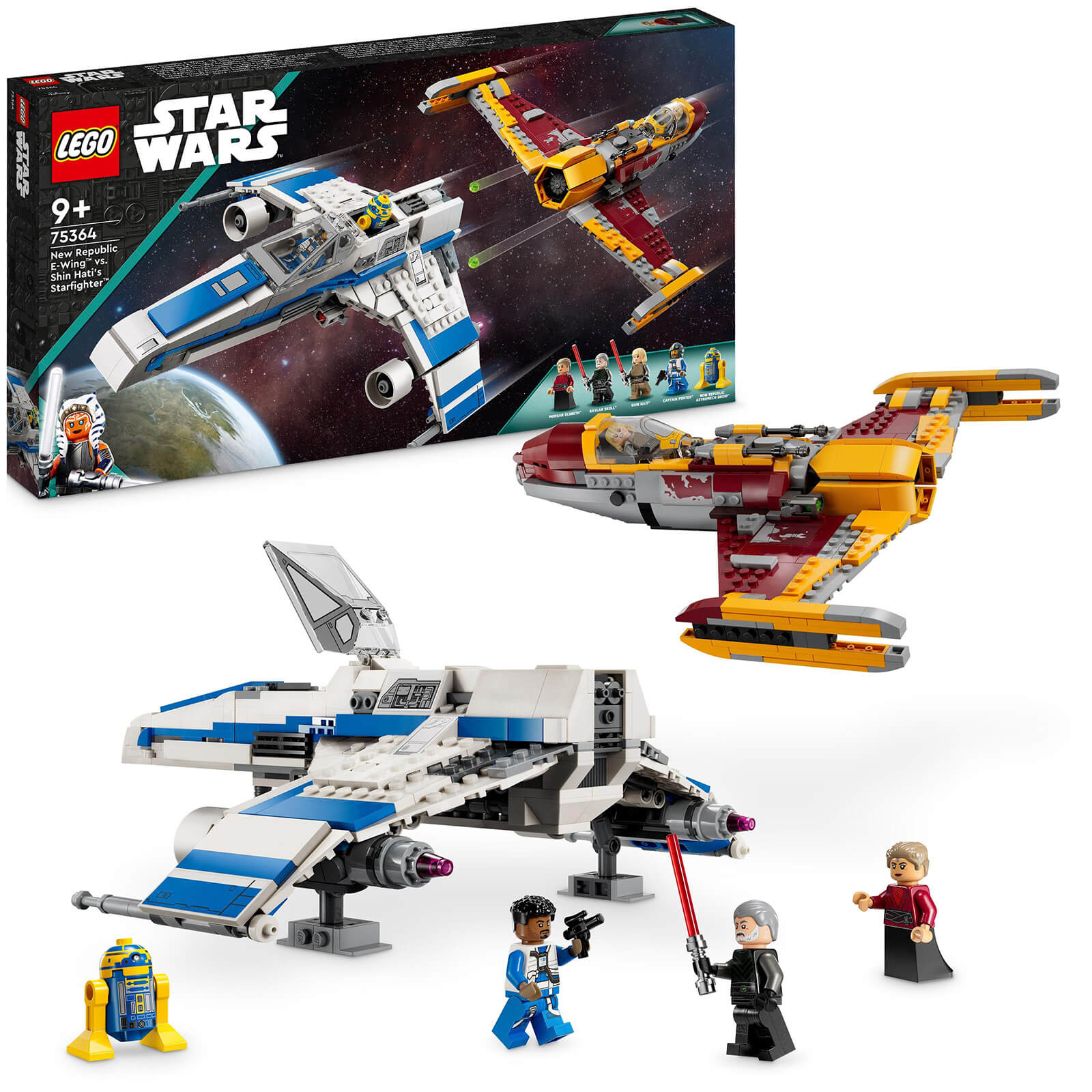 Image of 75364 LEGO® STAR WARS™ New Republic E-Wing vs Shin Hatis Starfighter