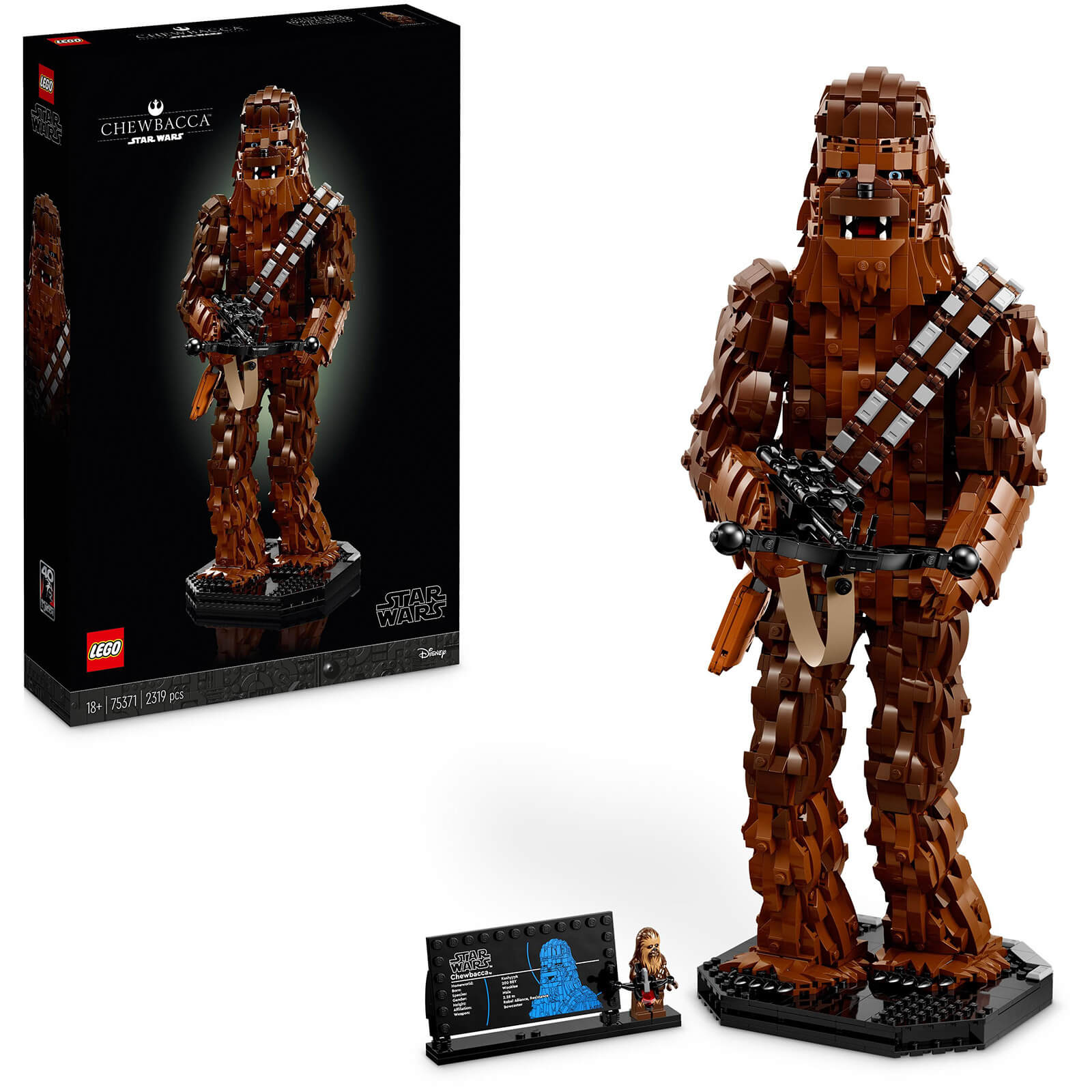 LEGO Star Wars Chewbacca Figure Set for Adults 75371