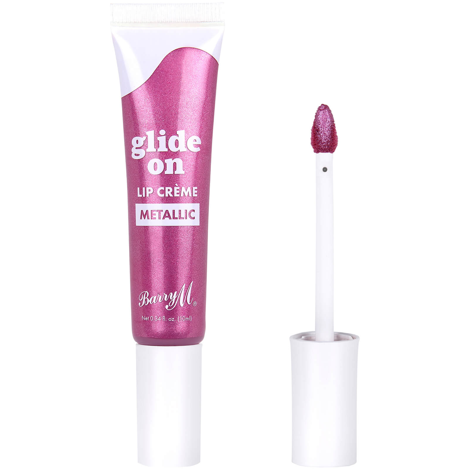 Barry M Cosmetics Glide On Lip Cream 10ml (various Shades) - Mulberry Mood In Pink