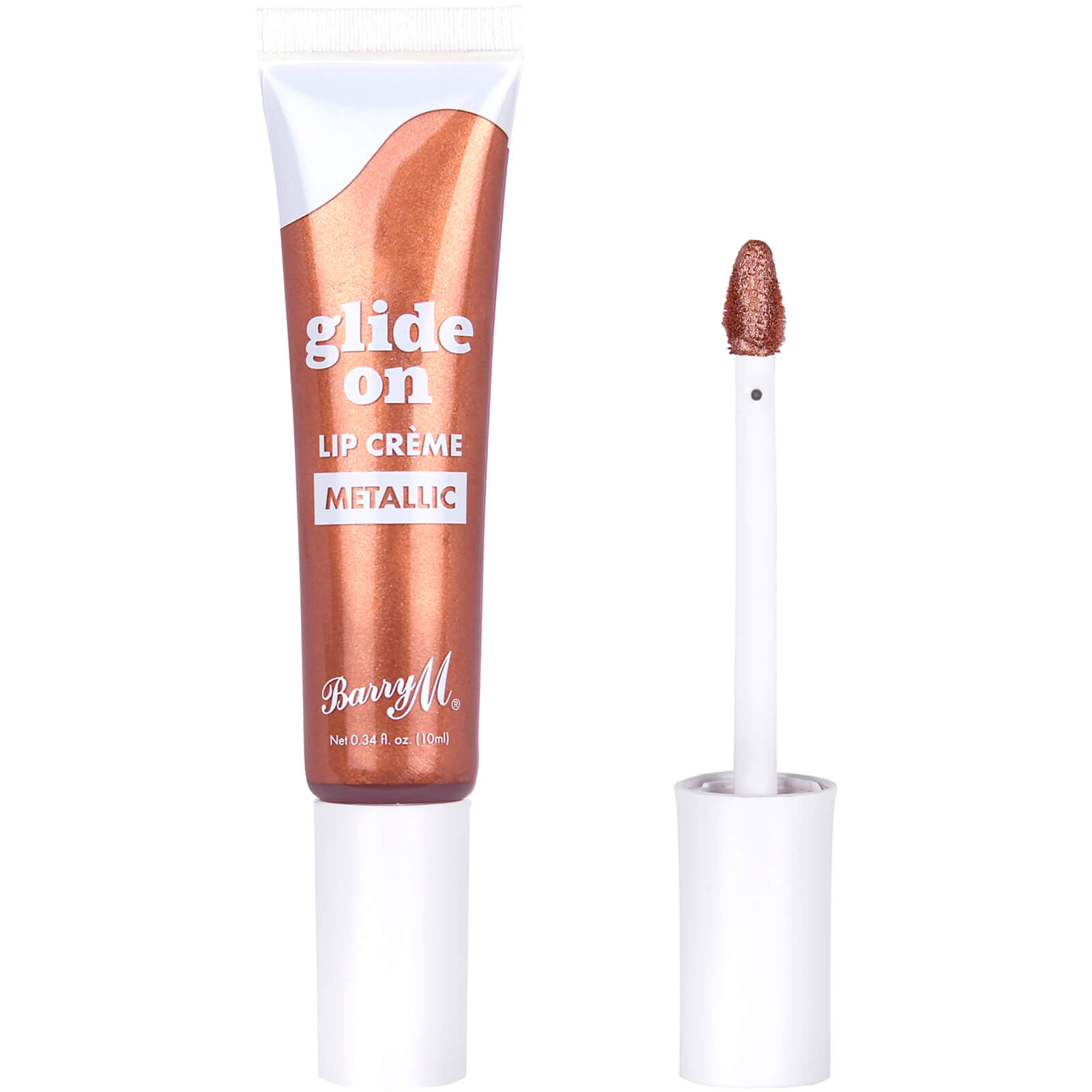 Barry M Cosmetics Glide On Lip Cream 10ml (various Shades) - Rich Bronze In Brown