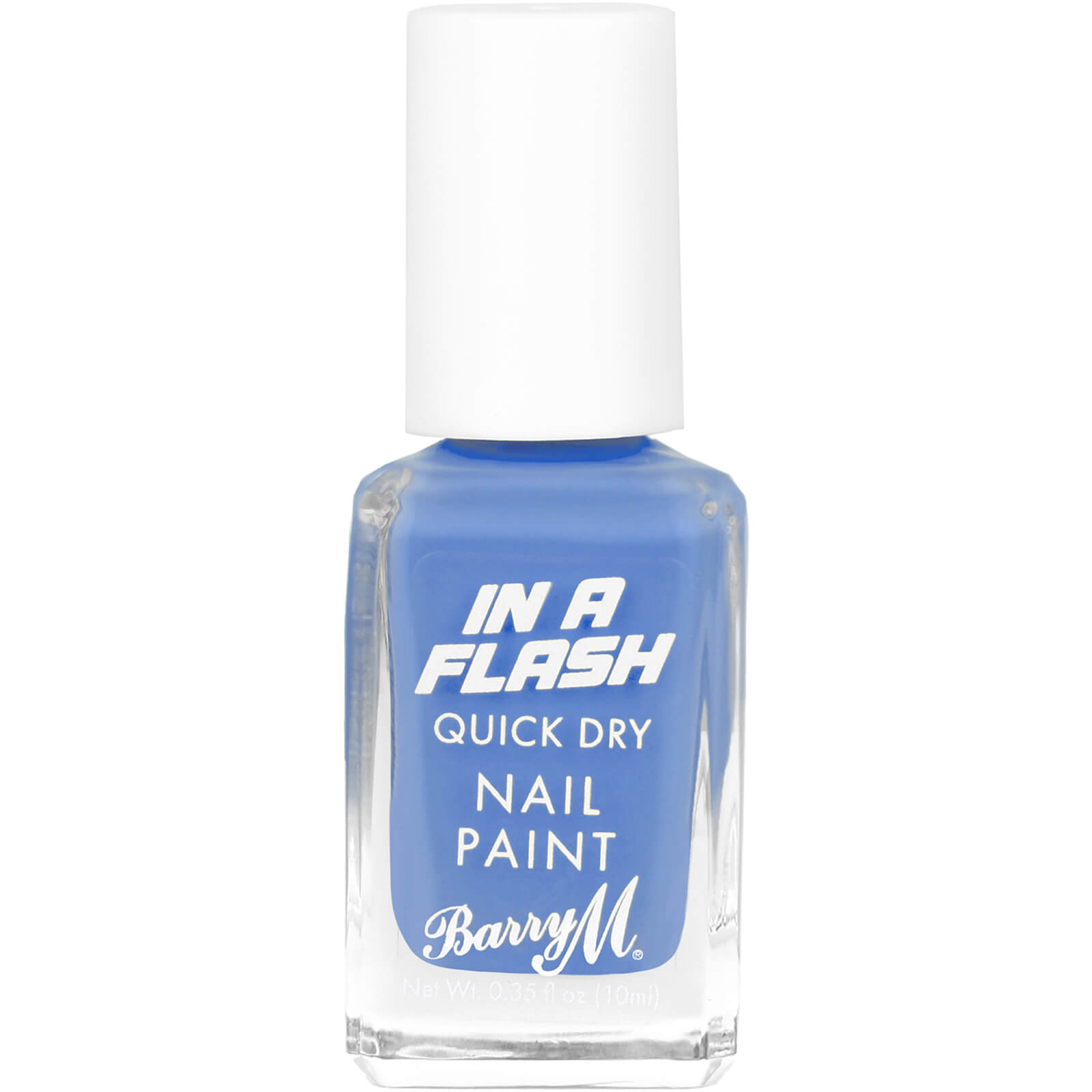Barry M Cosmetics In A Flash Quick Dry Nail Paint 10ml (various Shades) - Turquoise Thrill In Blue