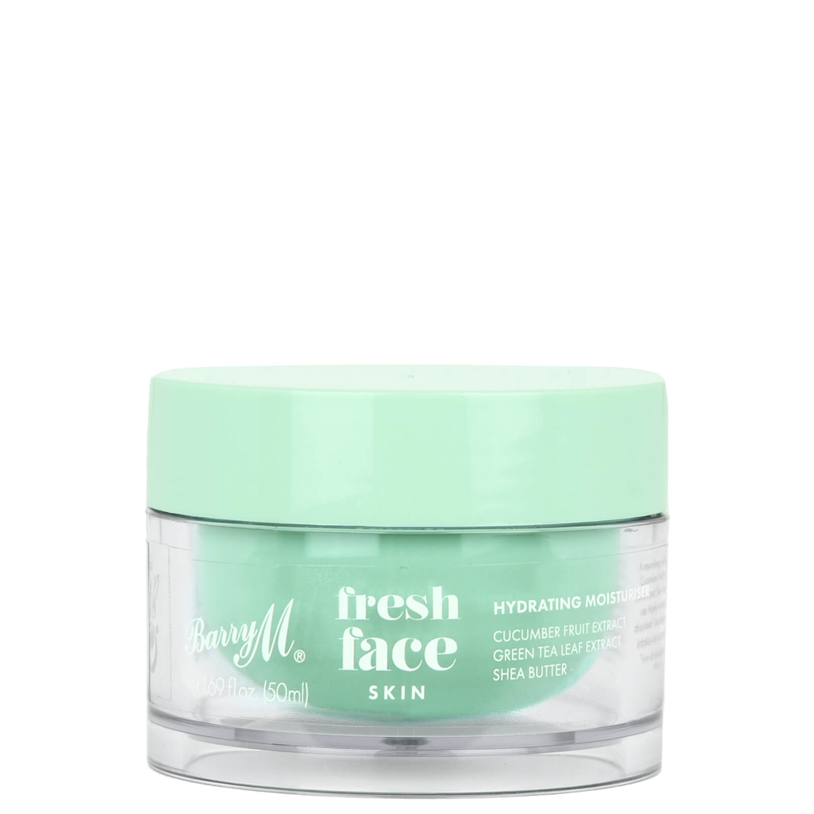 Barry M Cosmetics Fresh Face Skin Hydrating Moisturiser 50g In Green