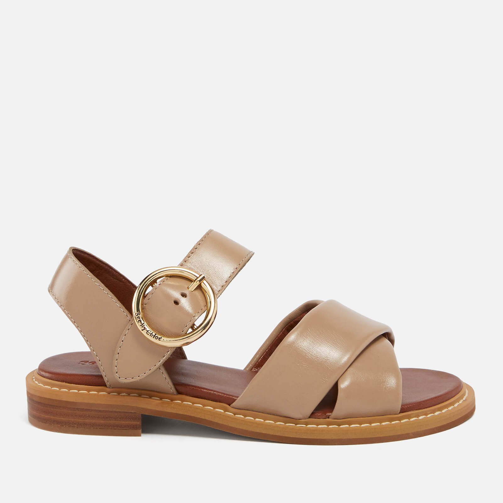 See by Chloé Women's Lyna Leather Sandals - UK 3