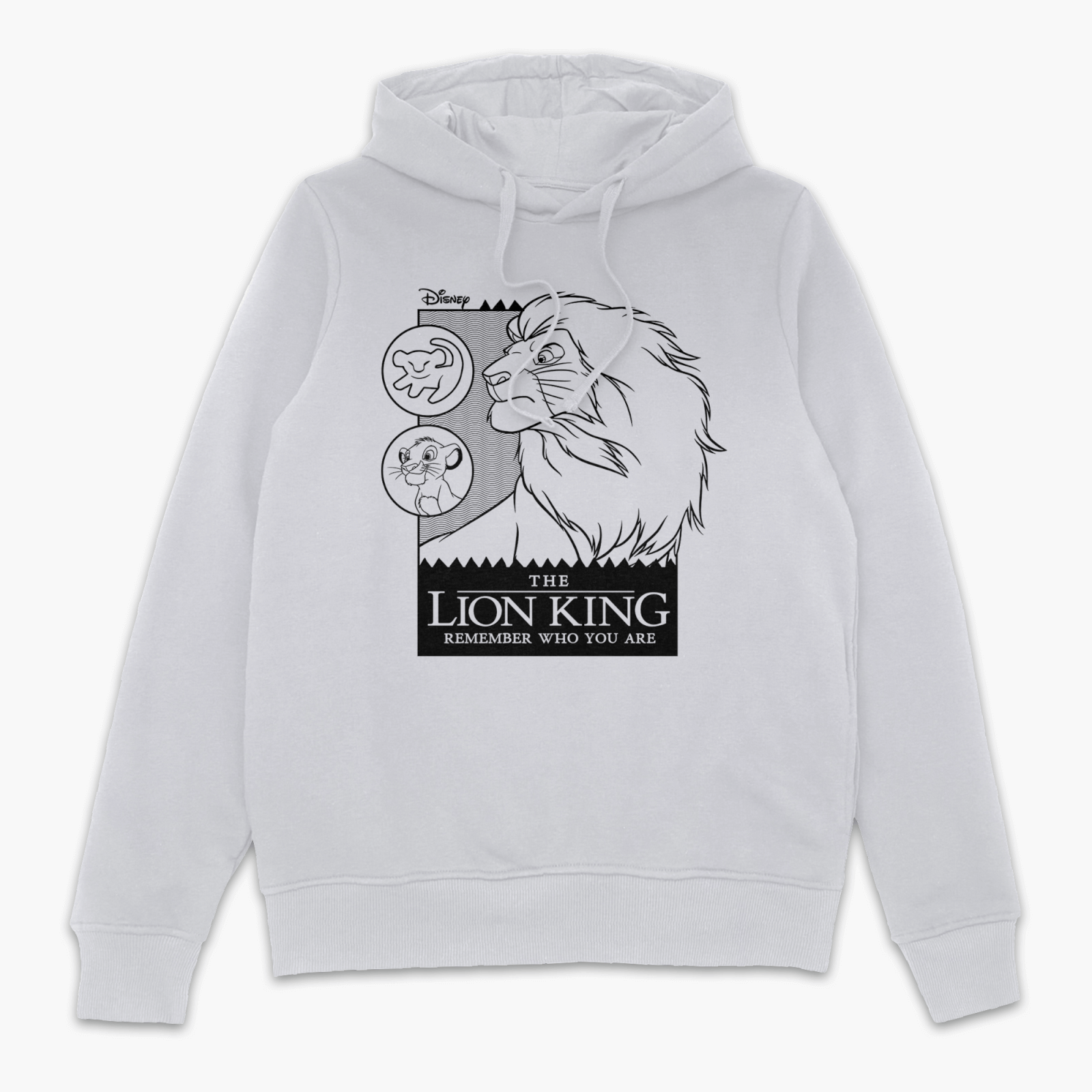 

Lion King Remember Who You Are Hoodie - White - XXL - Bianco