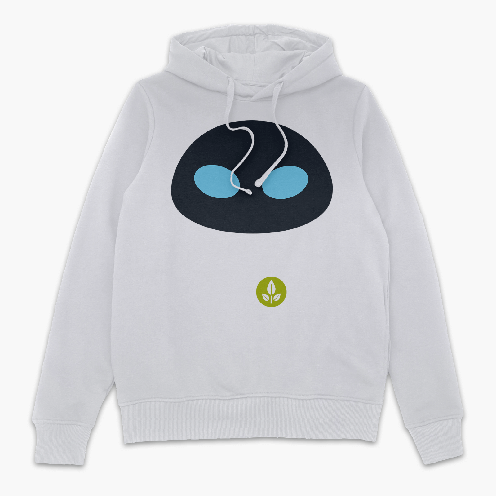 Wall.E Eve's Face Hoodie - White - M - Bianco