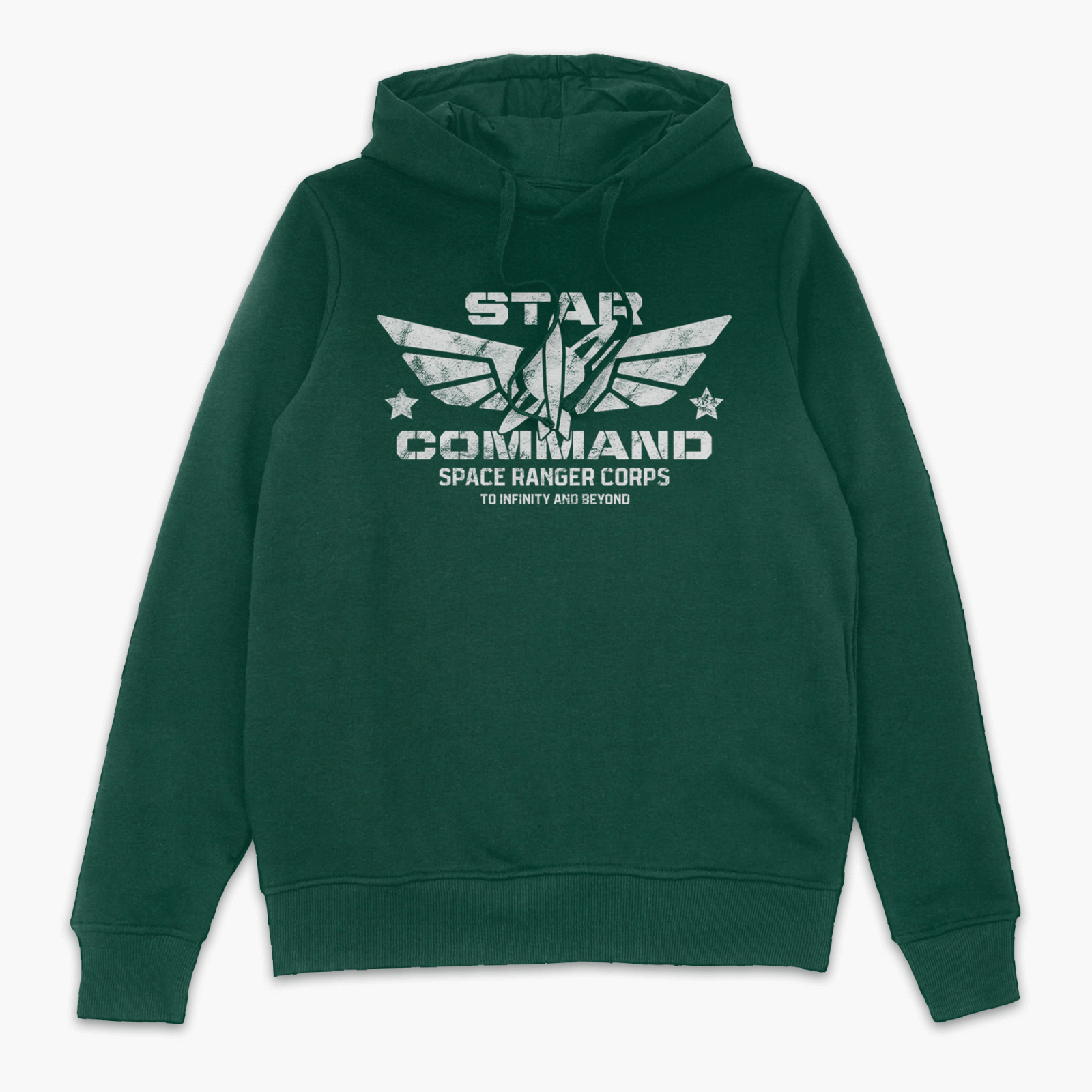 

Toy Story Star Command Space Ranger Corps Hoodie - Green - S - Verde