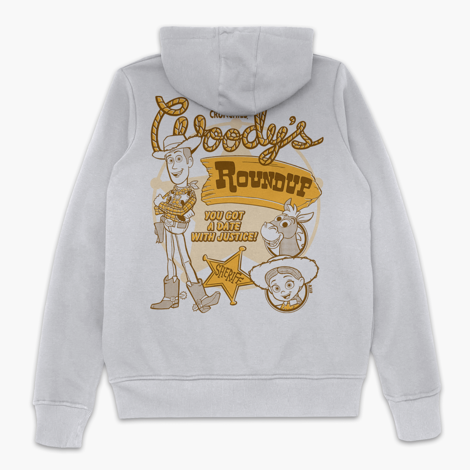 Toy Story Woody's Round Up Hoodie - White - S - Bianco