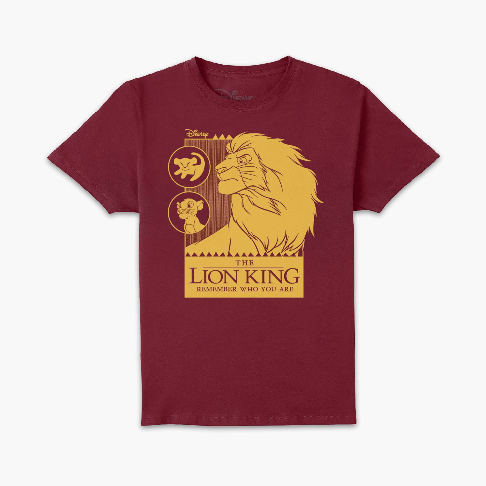 

Lion King Simbas Journey Unisex T-Shirt - Burgundy - XXL - Burgundy