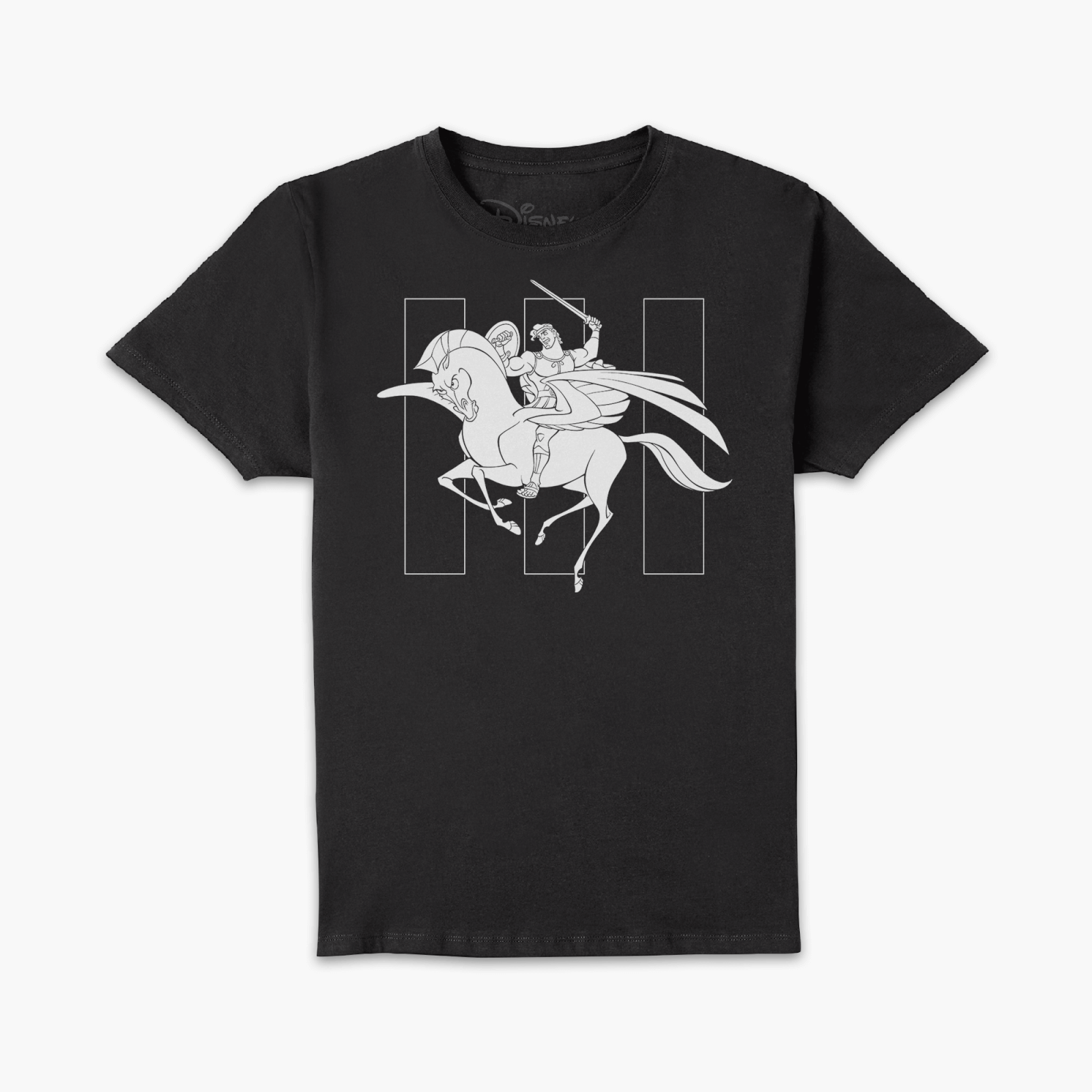 Hercules Charge Unisex T-Shirt - Black - L