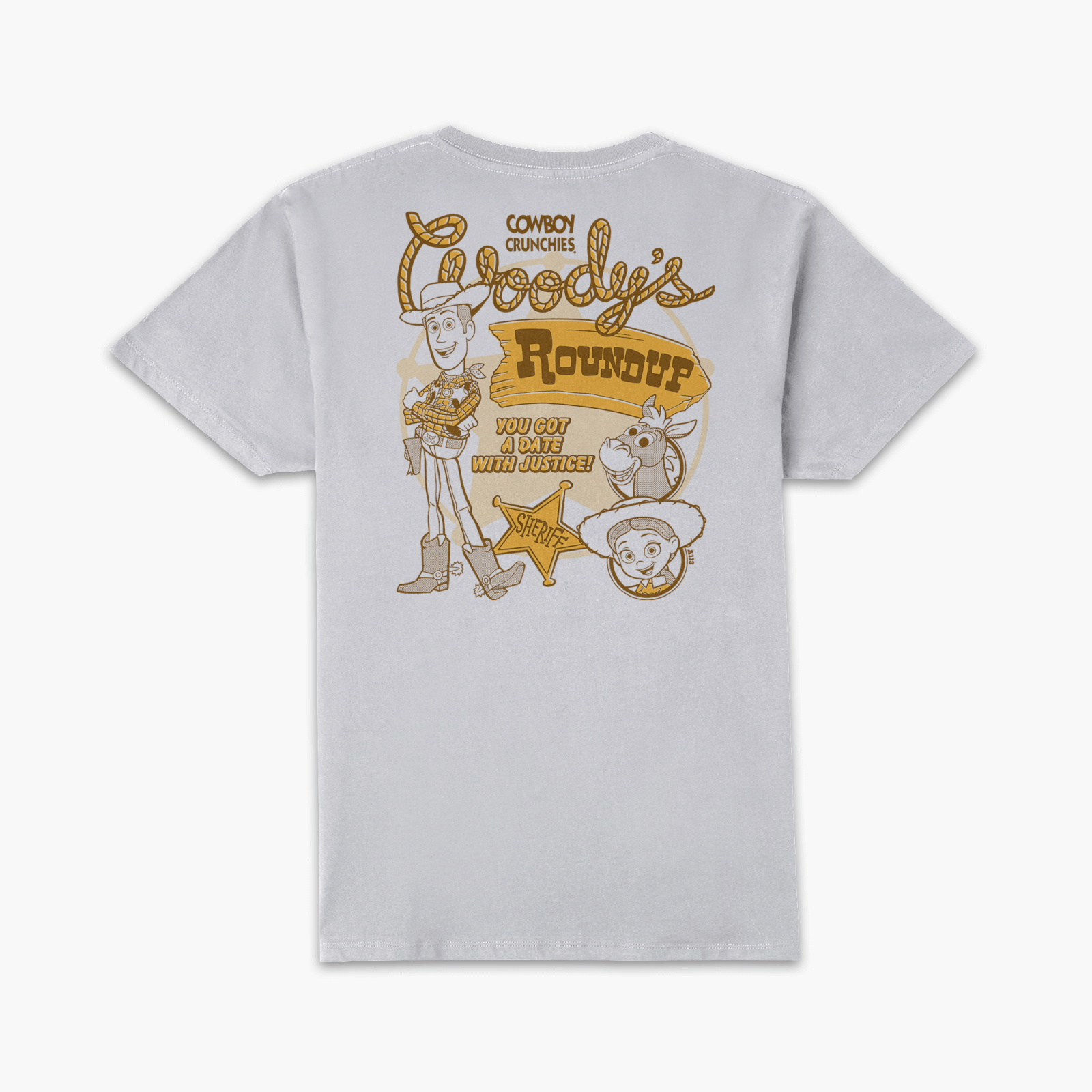 Toy Story Woody's Round Up Unisex T-Shirt - White - M - White