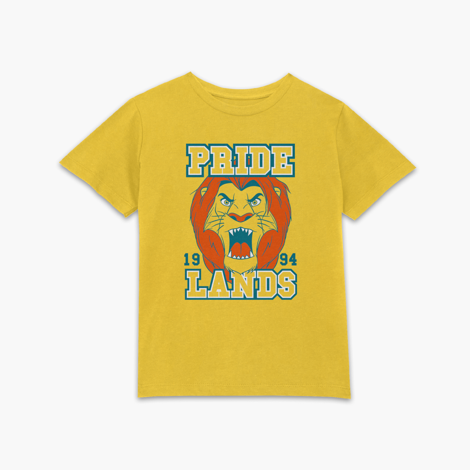 

Lion King Simbas Pride Lands Kids' T-Shirt - Mustard - 3-4 Anni - Mustard