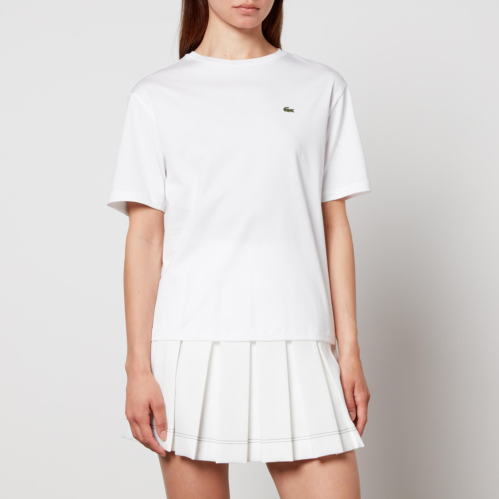 Lacoste Essential Logo-Applique Cotton-Jersey T-Shirt