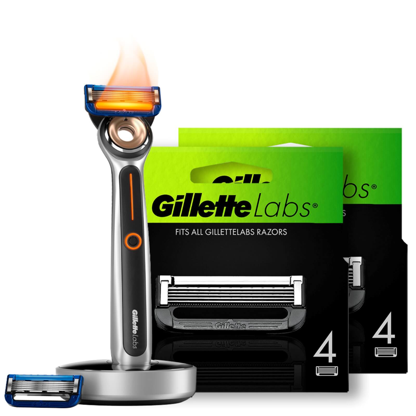 Gillette Labs Heated Razor Starter Kit - Starter Kit + 8 Blades