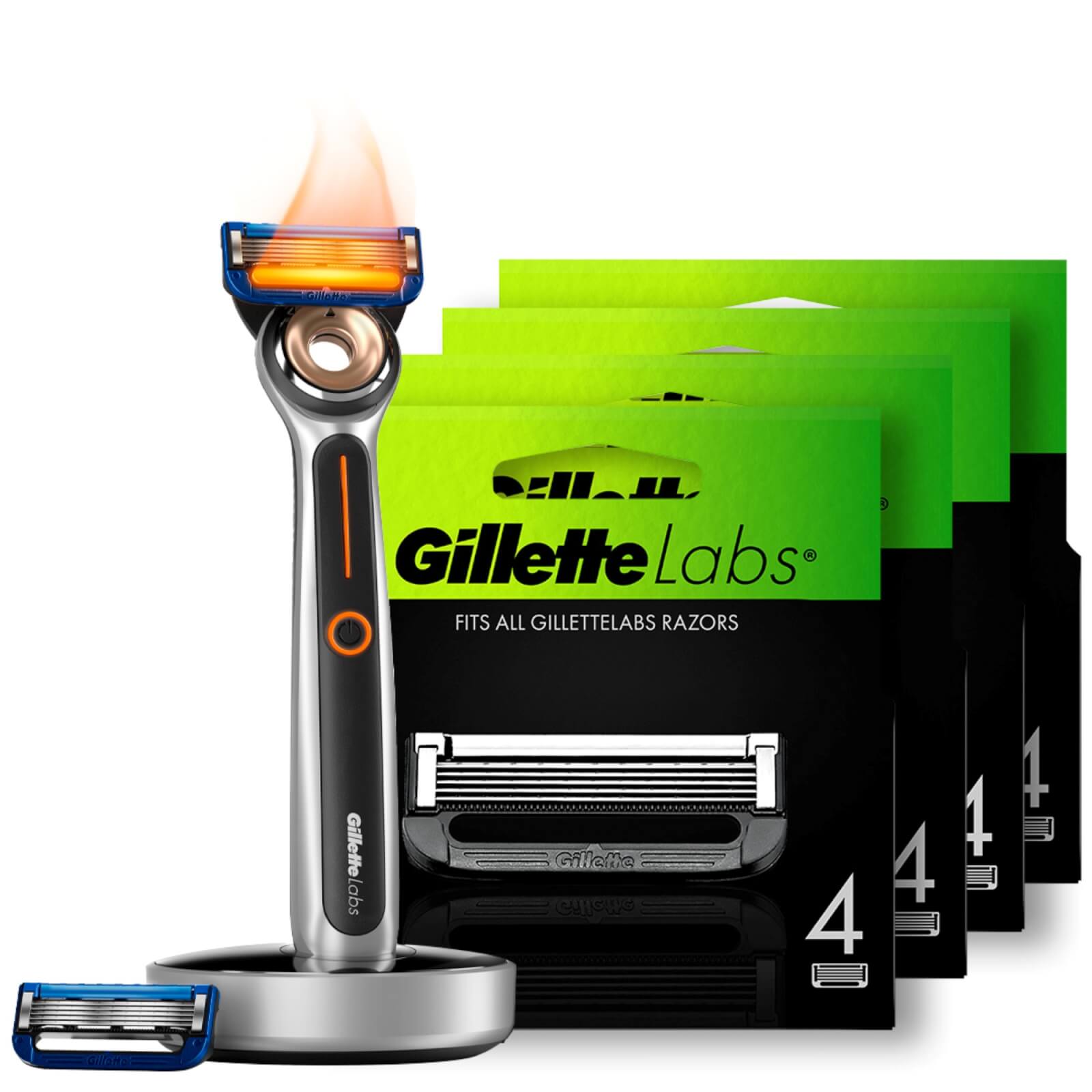 Gillette Labs Heated Razor Starter Kit - Starter Kit + 16 Blades