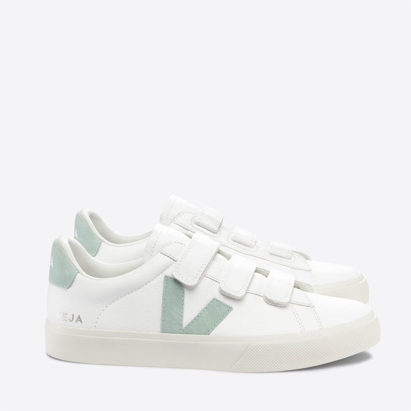 Veja Women's Chrome Free Leather and Suede Trainers