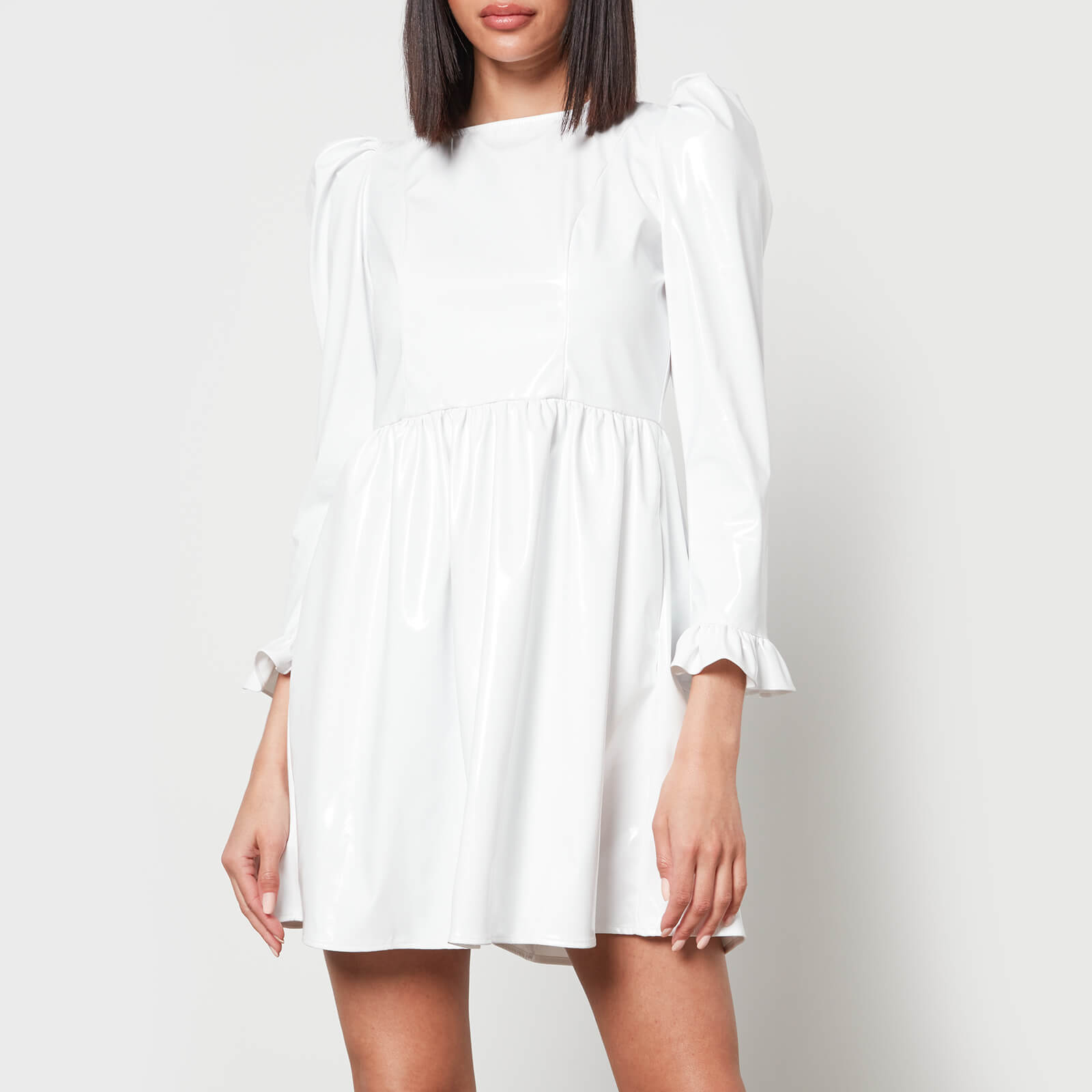 Batsheva Prairie PVC Mini Dress - US 4/UK 8