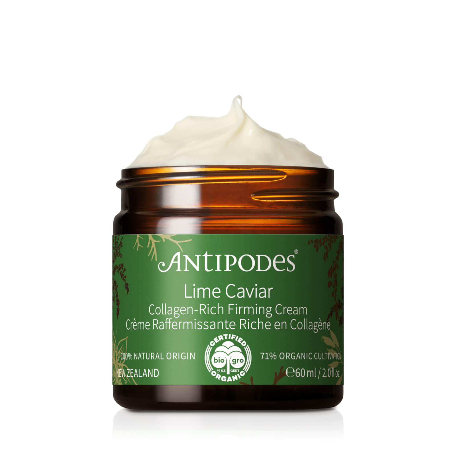 Antipodes Lime Caviar Collagen-rich Firming Day Cream 60ml In White