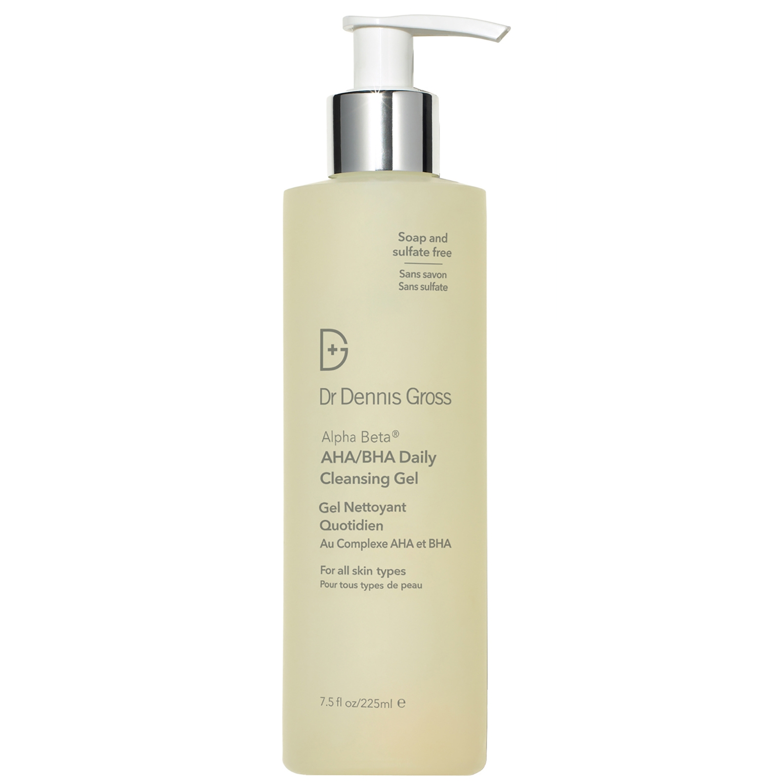 

Dr Dennis Gross Skincare Alpha Beta AHA/BHA Daily Cleansing Gel (Various Sizes) - 225ml