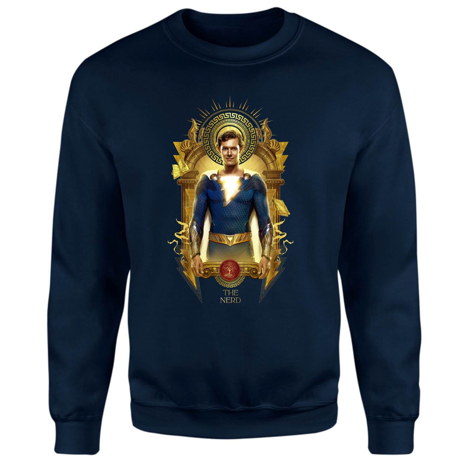 Shazam! Fury of the Gods The Nerd Sweatshirt - Navy - XL - Navy