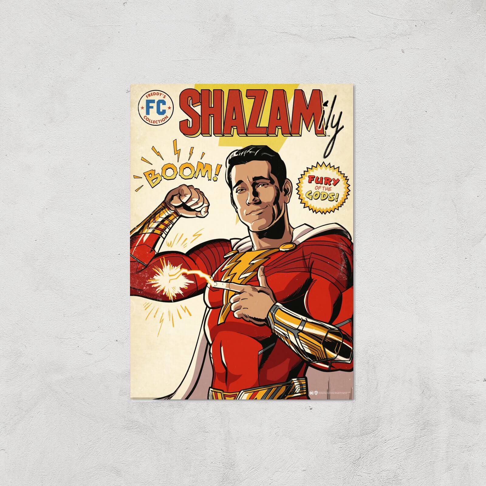 

Shazam! Fury of the Gods Shazamily Giclee Art Print - A3 - Print Only