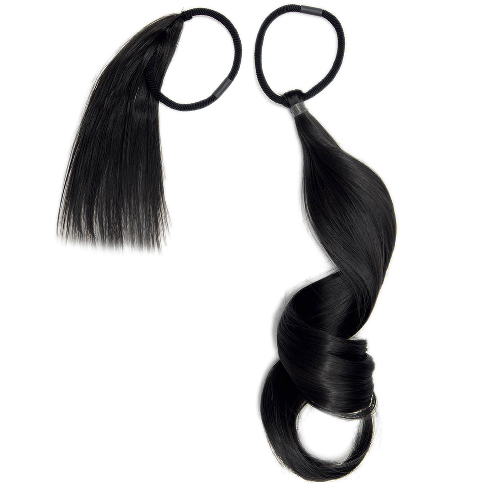 Image of LullaBellz Feathered Bun Booster (Various Colours) - Jet Black