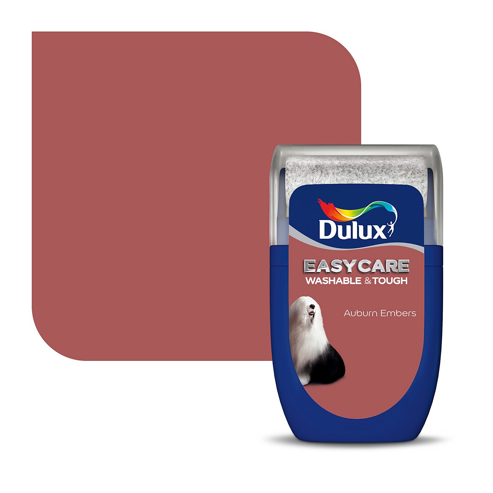 Dulux Easycare Washable & Tough Paint Auburn Embers - Tester 30ml