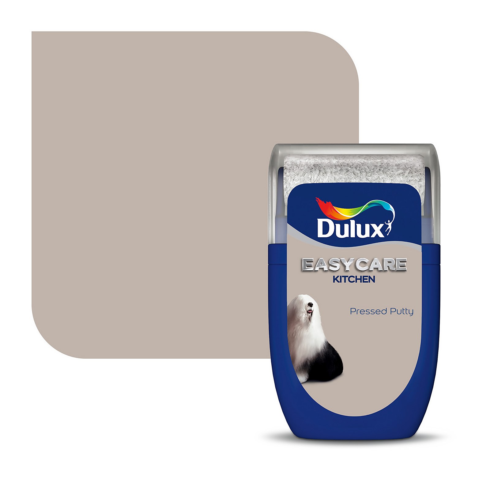 Dulux Easycare Kitchen Paint Pressed Putty - Tester 30ml