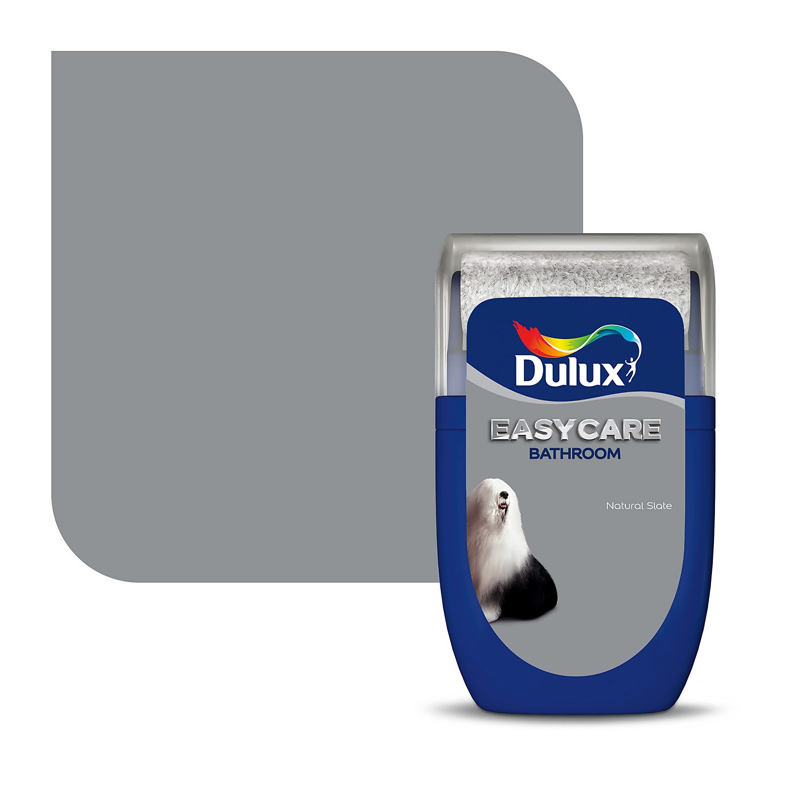 Dulux Easycare Bathroom Paint Natural Slate - Tester 30ml
