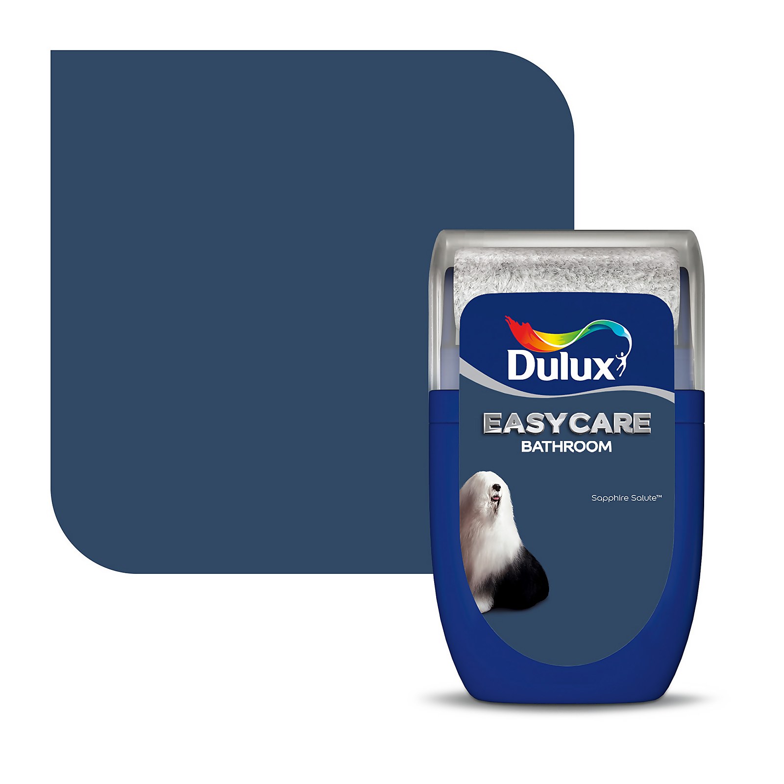 Dulux Easycare Bathroom Paint Sapphire Salute - Tester 30ml